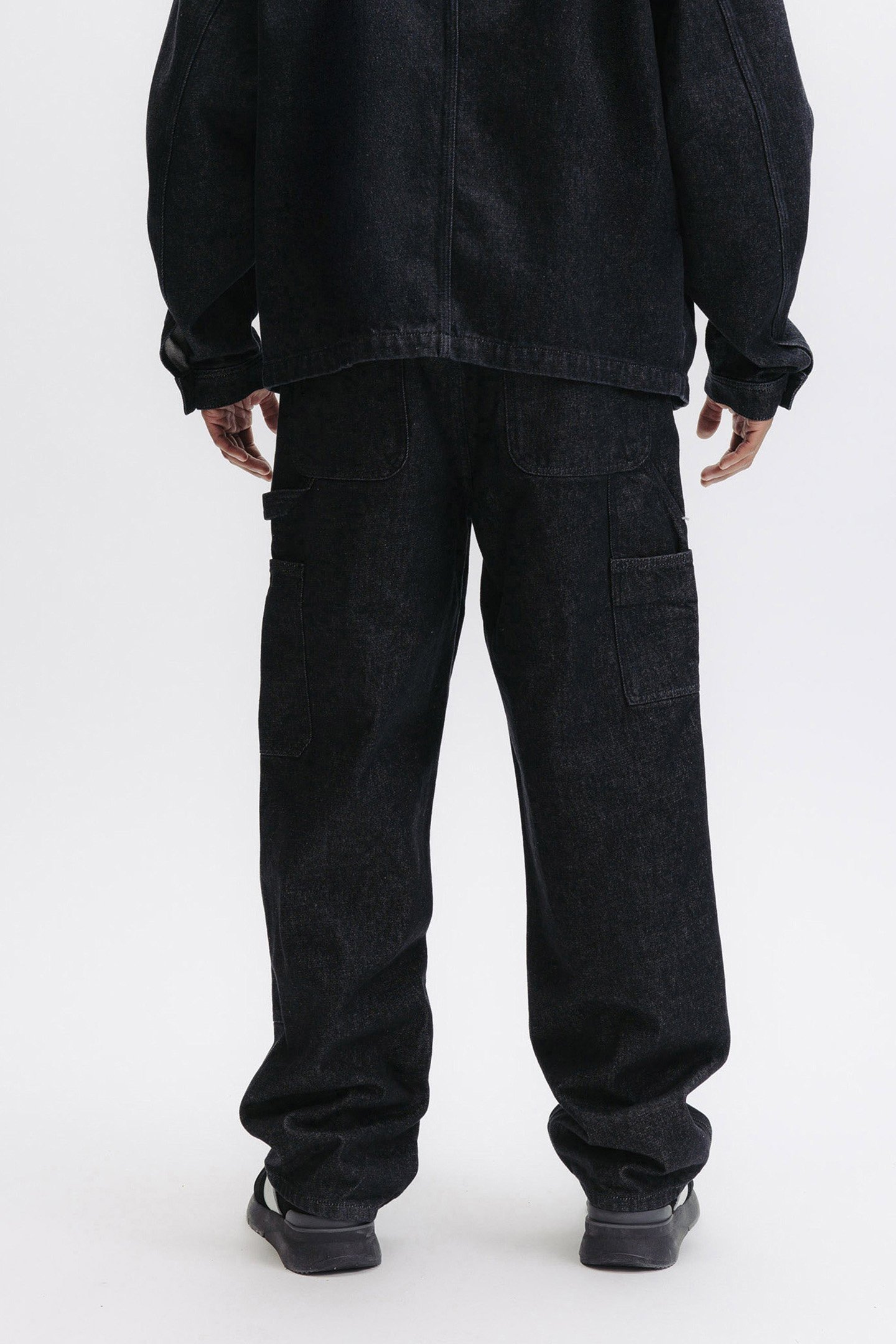 ED DENIM PANTS JET BLACK 2