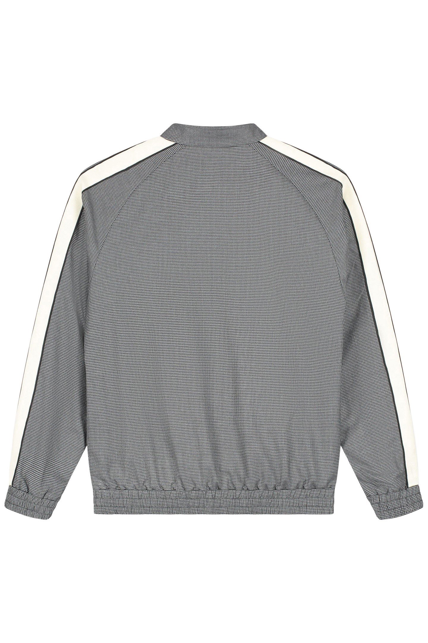 TAPE TRACK JACKET JET BLACK HOUNDSTOOTH 4