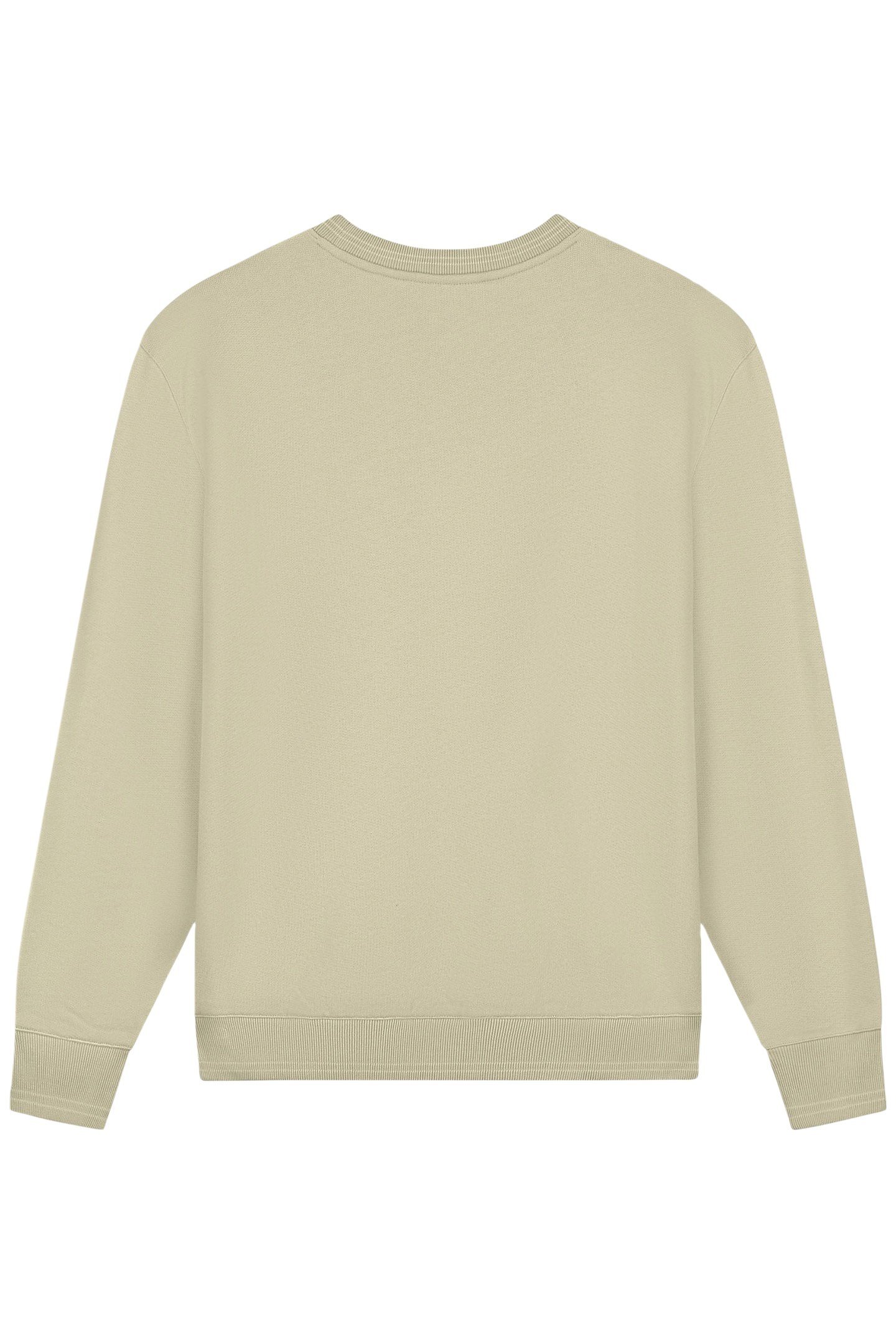 TAPE SCRIPT CREWNECK FEATHER BEIGE 4