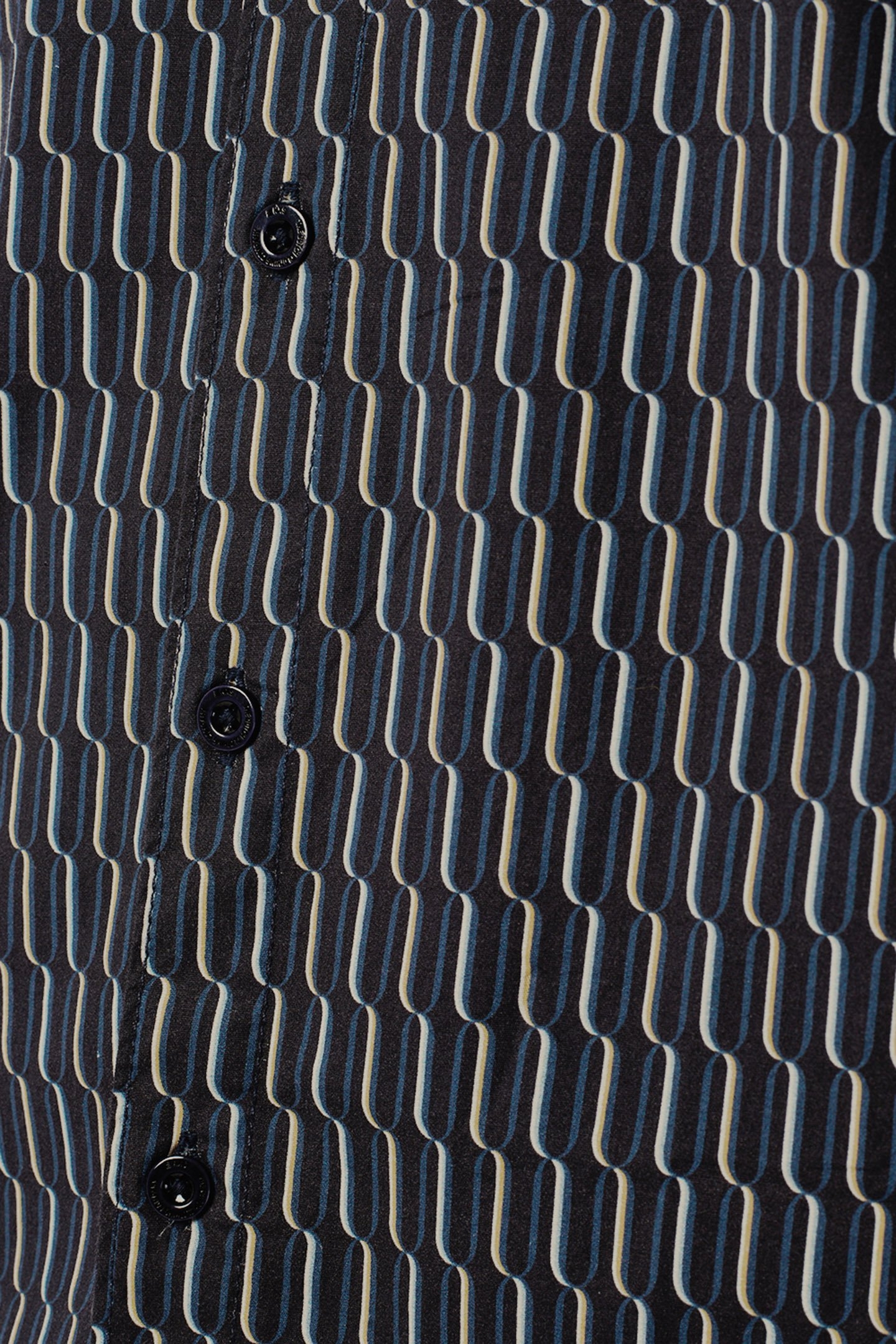 SHIRT STRETCH ALLOVER PRINTED BLACK 7