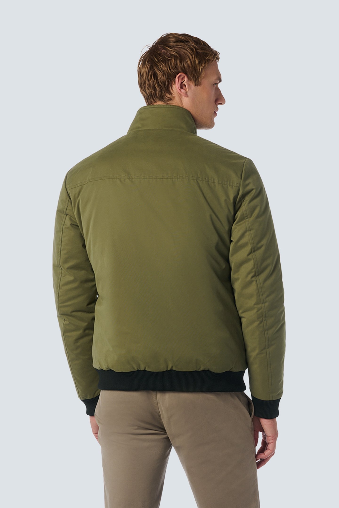 JACKET SHORT FIT PADDED ARMY 2