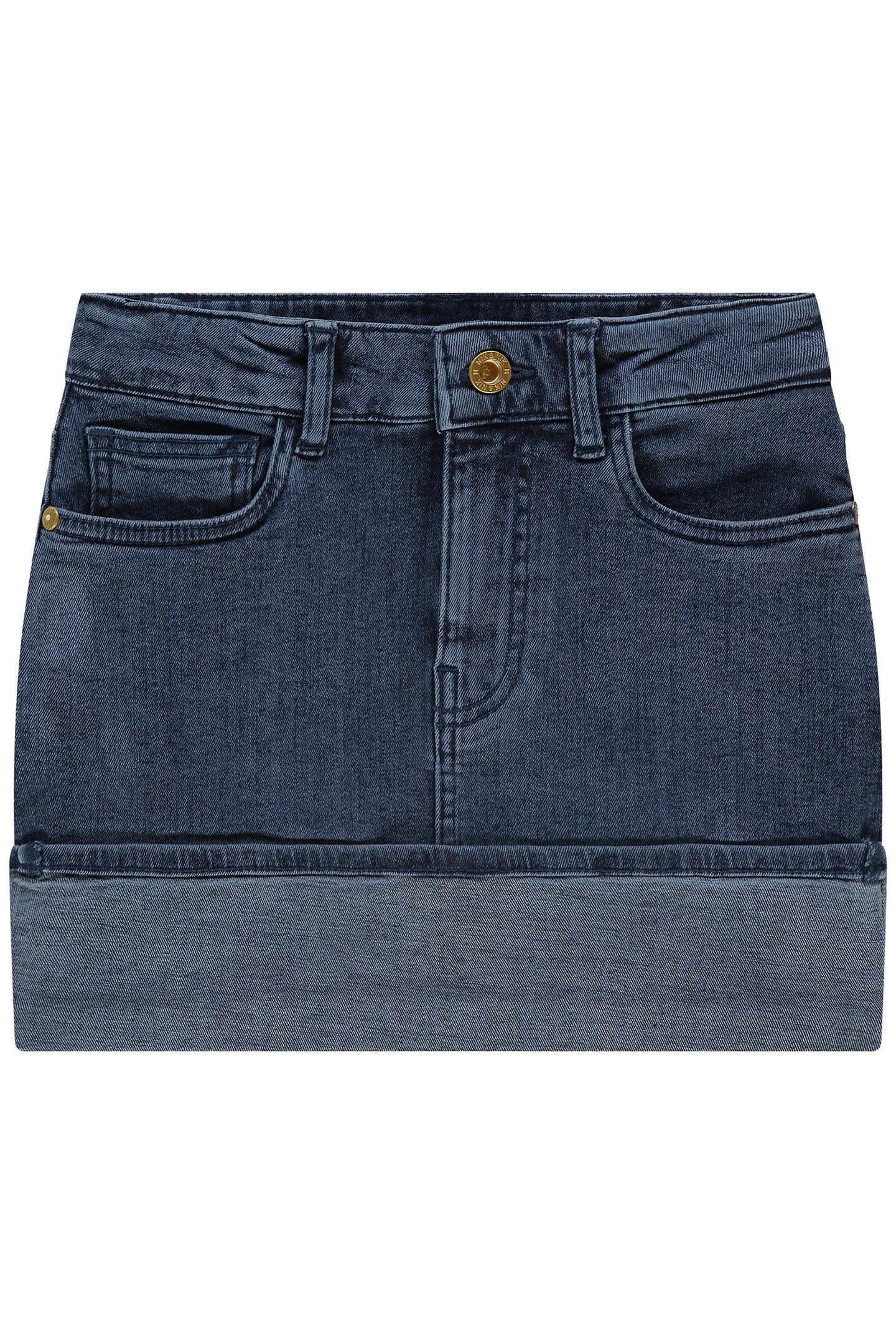 FAY DENIM SKIRT MID BLUE DENIM 1