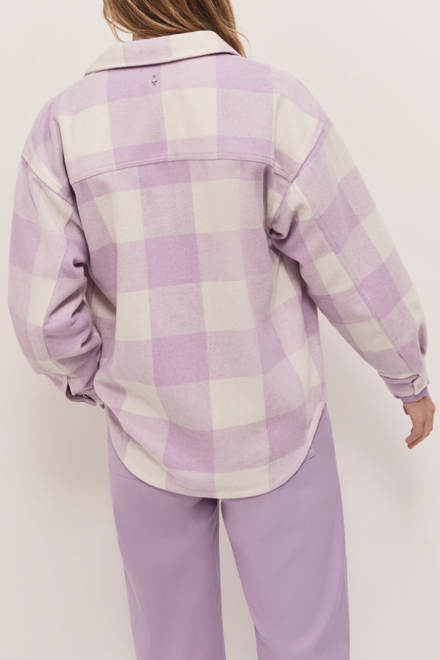 CESAR - GLYCINE FLANNEL SHIRT WITH CHECK PATTERN 2
