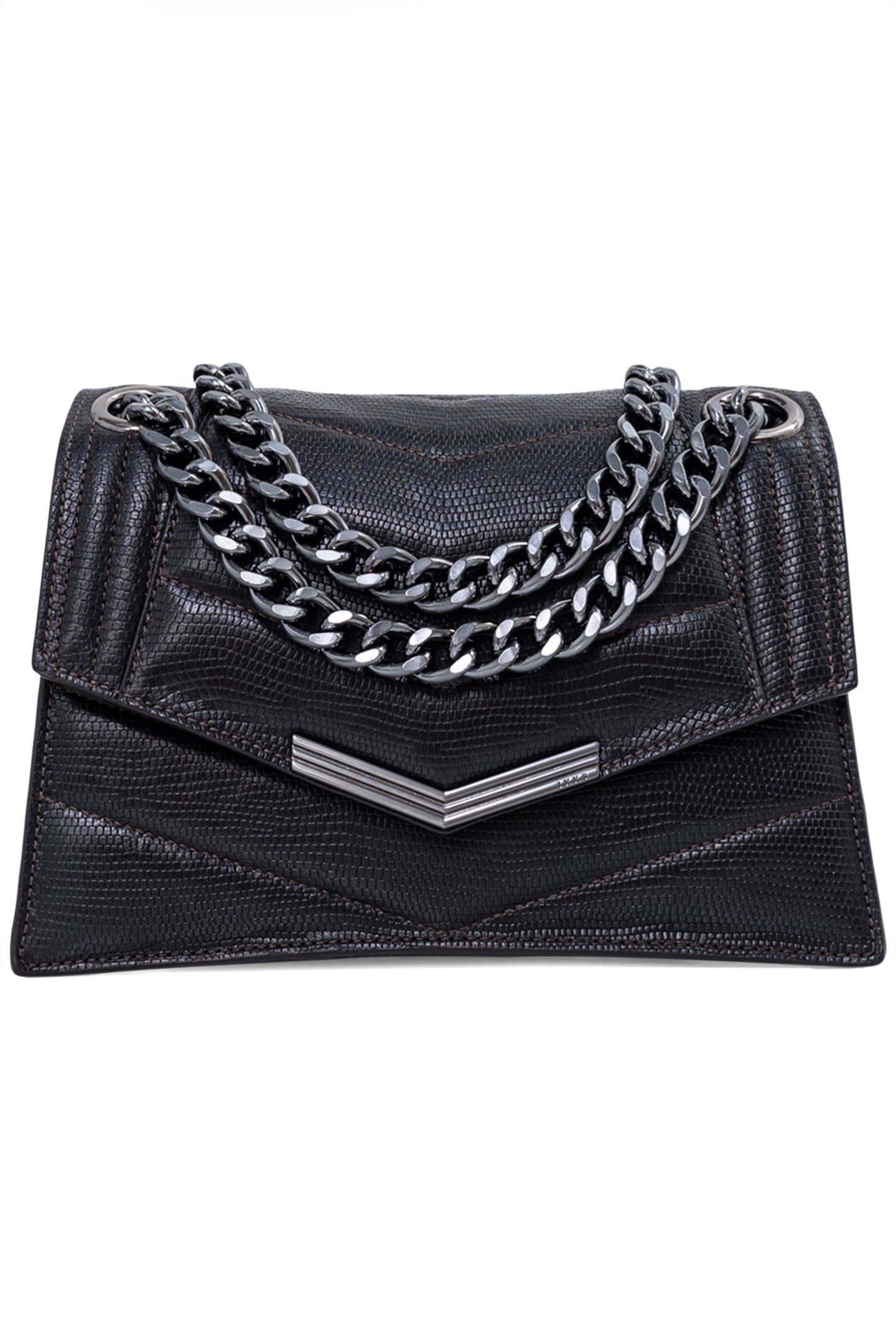 THE 1. ITALY EMBOSSED LEATHER CHOCO 1