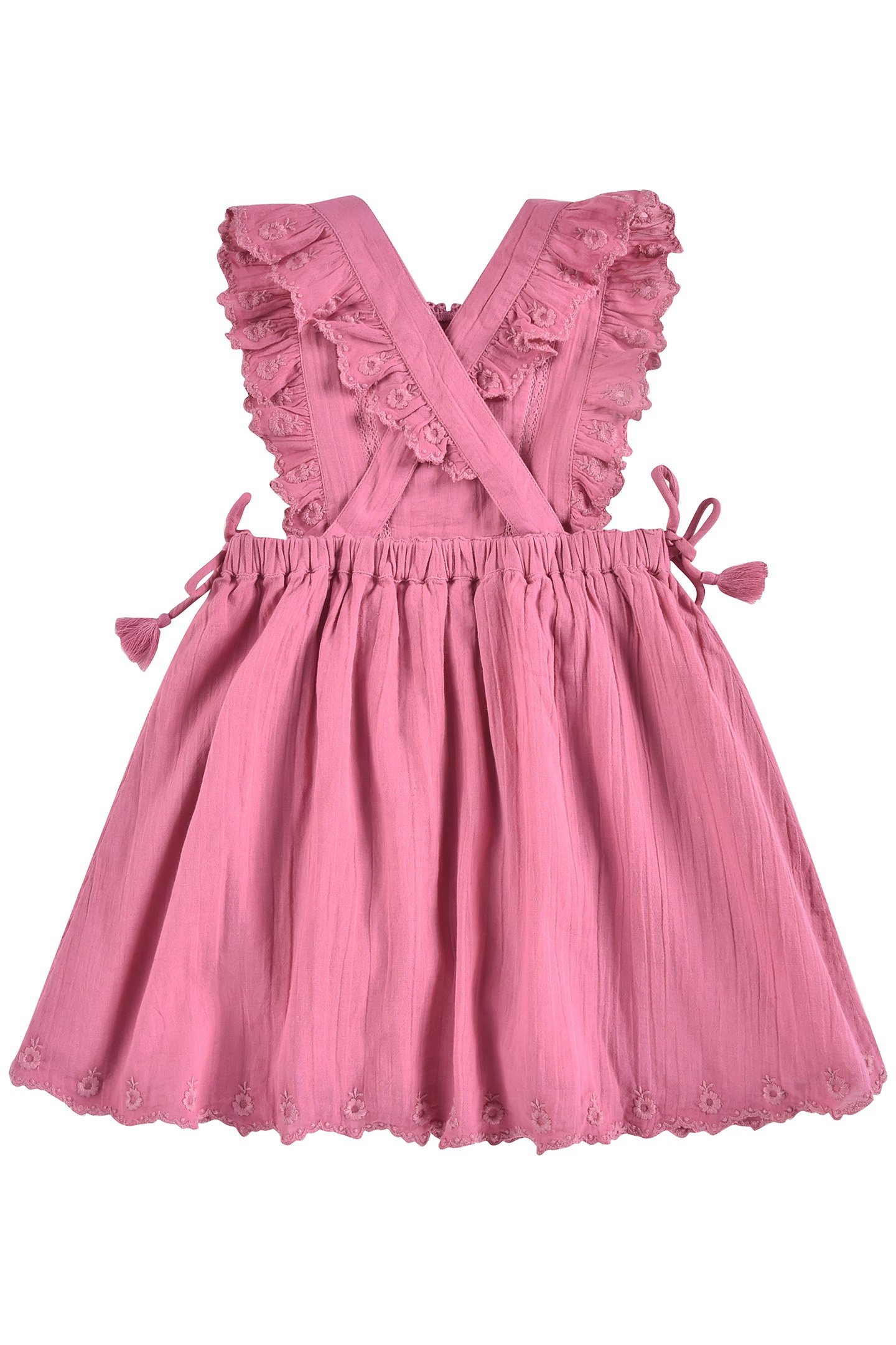 DRESS HUGUETTE RASPBERRY 3
