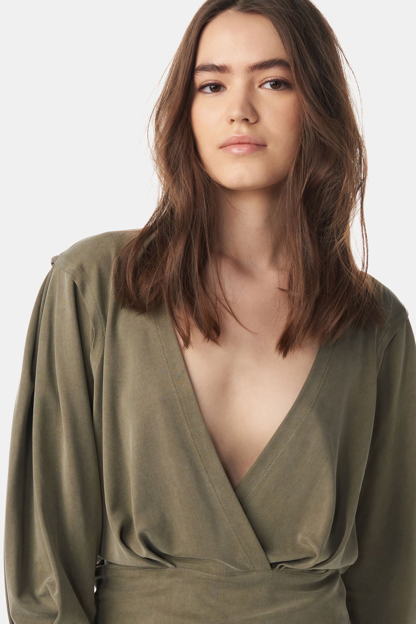 ELENI T-SHIRT LIGHT KHAKI 5