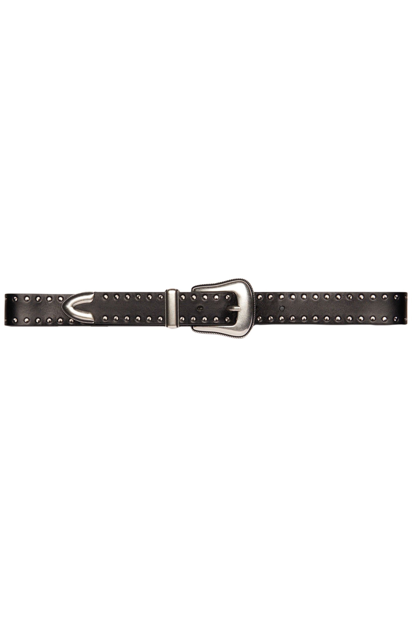 DORSY3 MEDIUM BELT BLACK/ STUDS 1