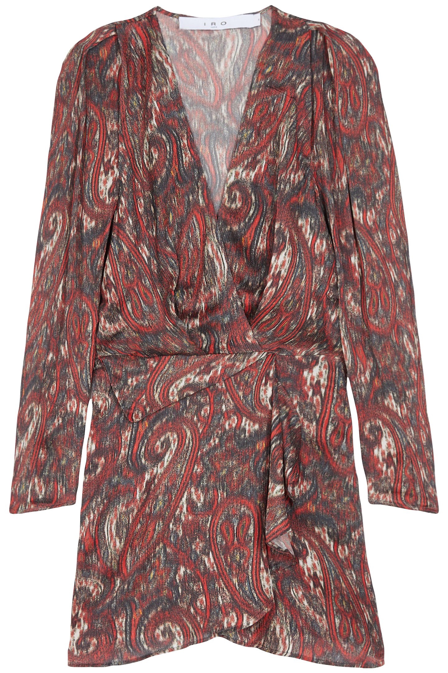 CHAYTONSPE DRESS MIXED RED 4