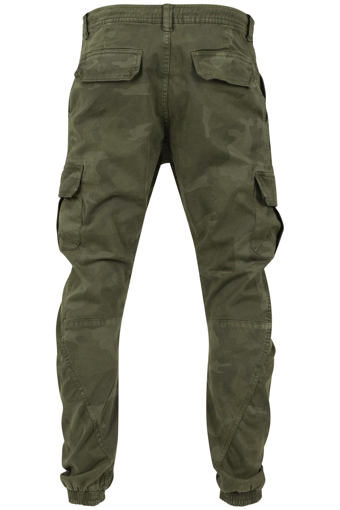 CARGO JOGGING PANTS OLIVE CAMO 2