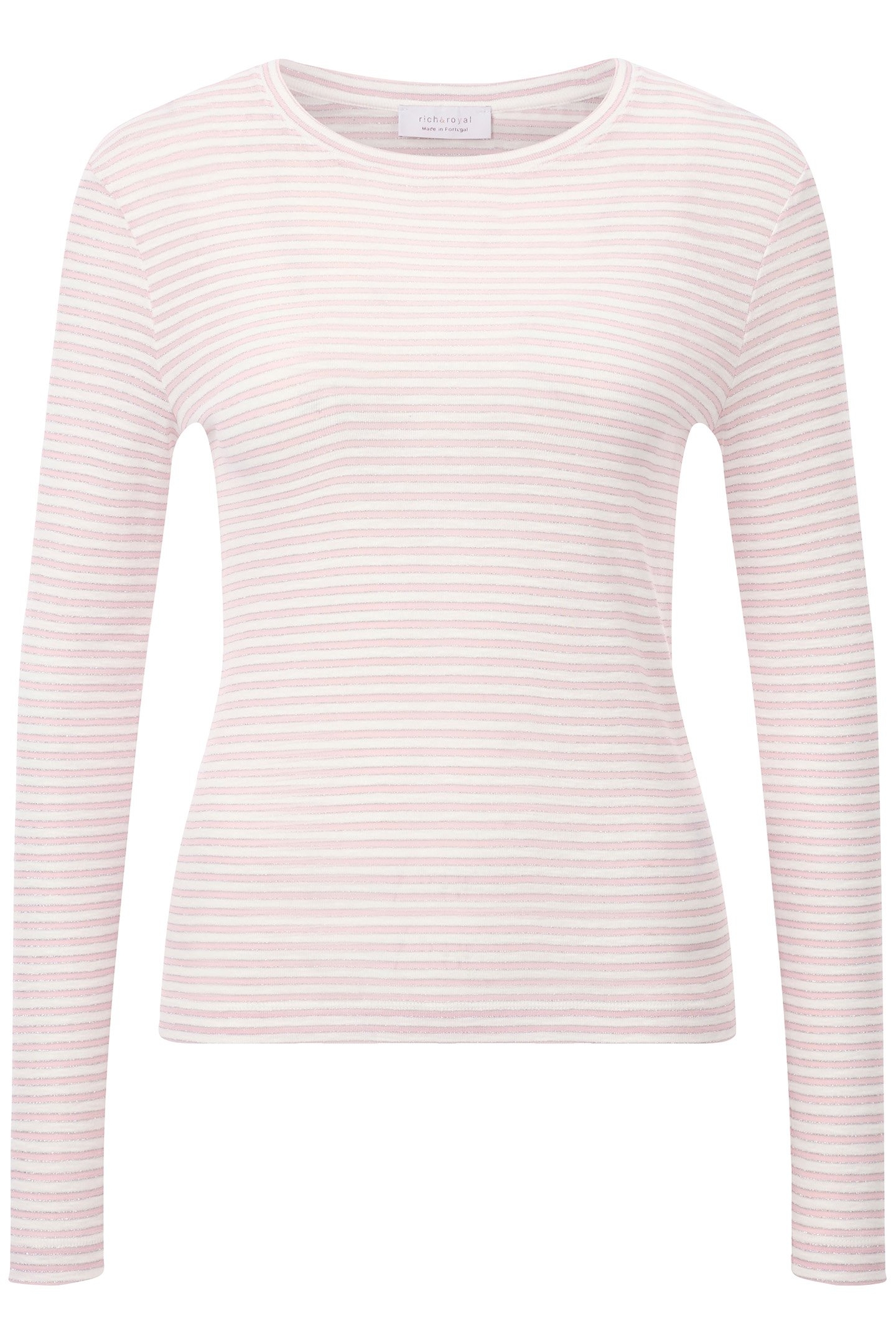 ORGANIC SPARKLE LONGSLEEVE STRIPED ROSE SHADOW 4