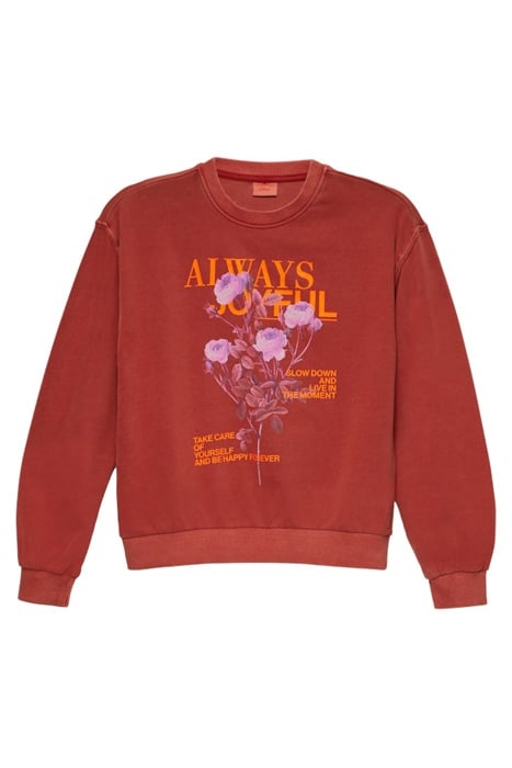 S.OLIVER JUNIOR SWEATSHIRTS RED 1