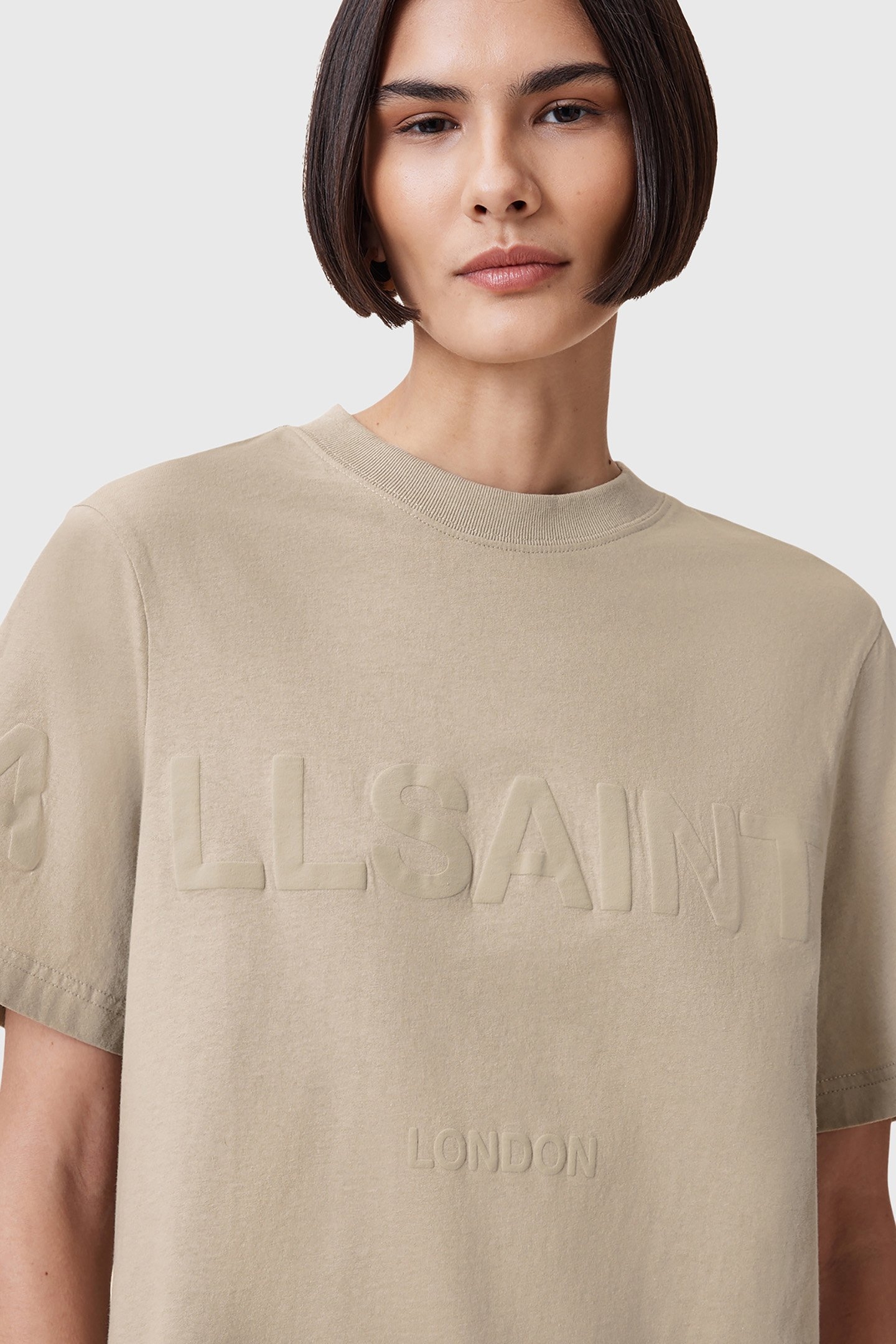 LISA BIGGY TEE LIGHT ASH GREEN 6