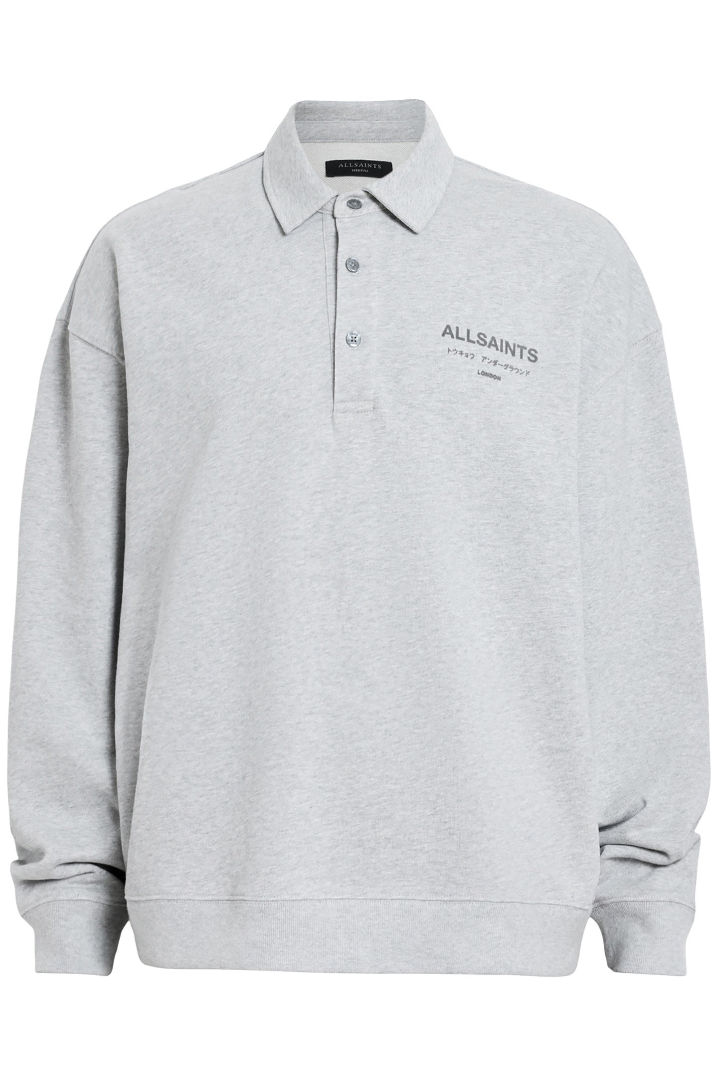 XANDER SWEAT POLO GREY MARL 4