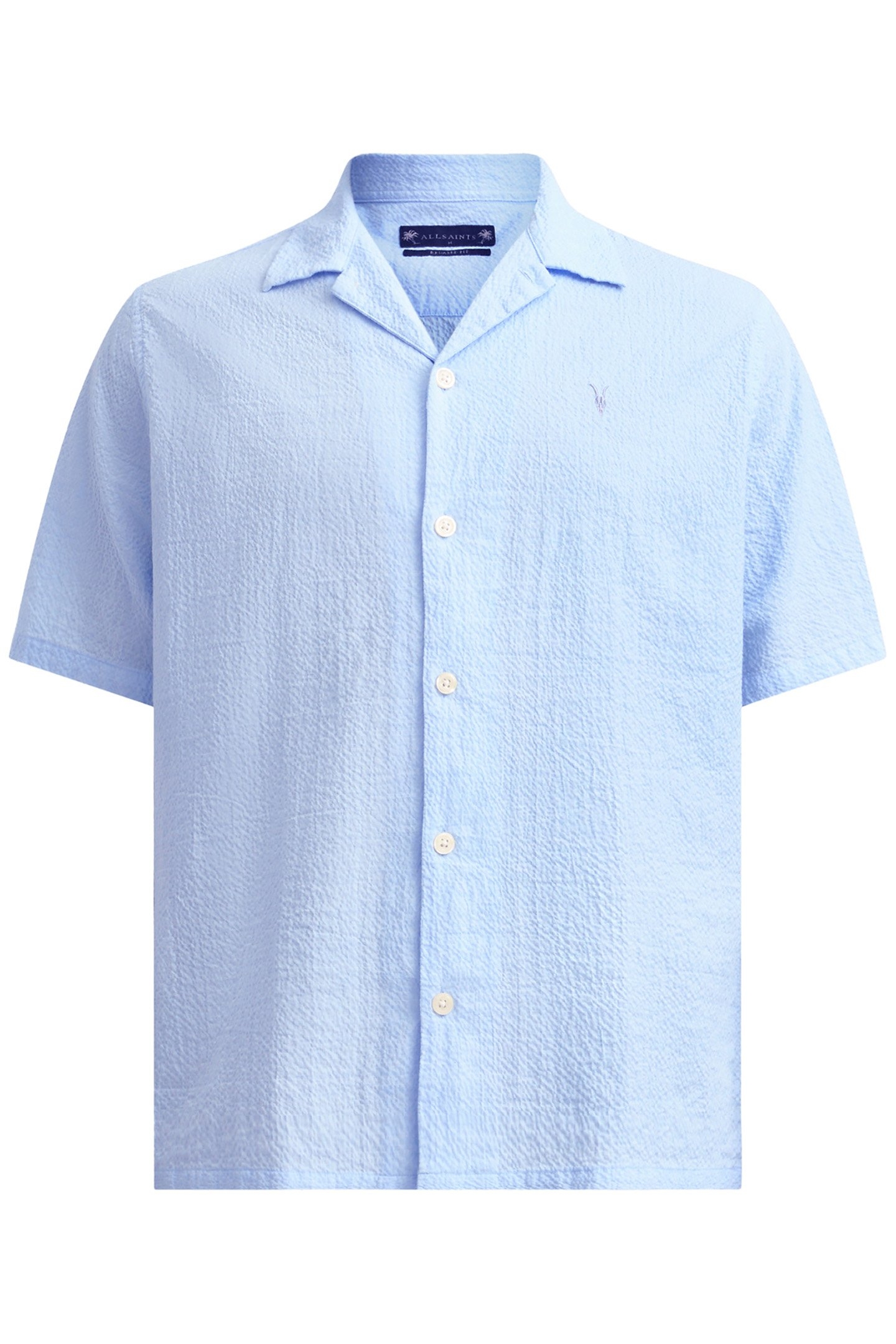 VALMER SS SHIRT SHORE BLUE 4