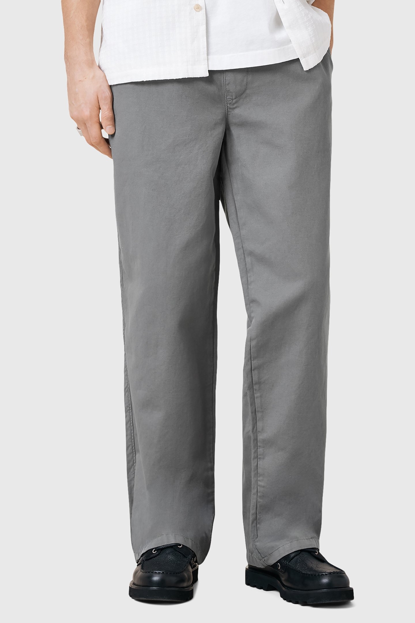 HANBURY TROUSER PILLAR GREY 1