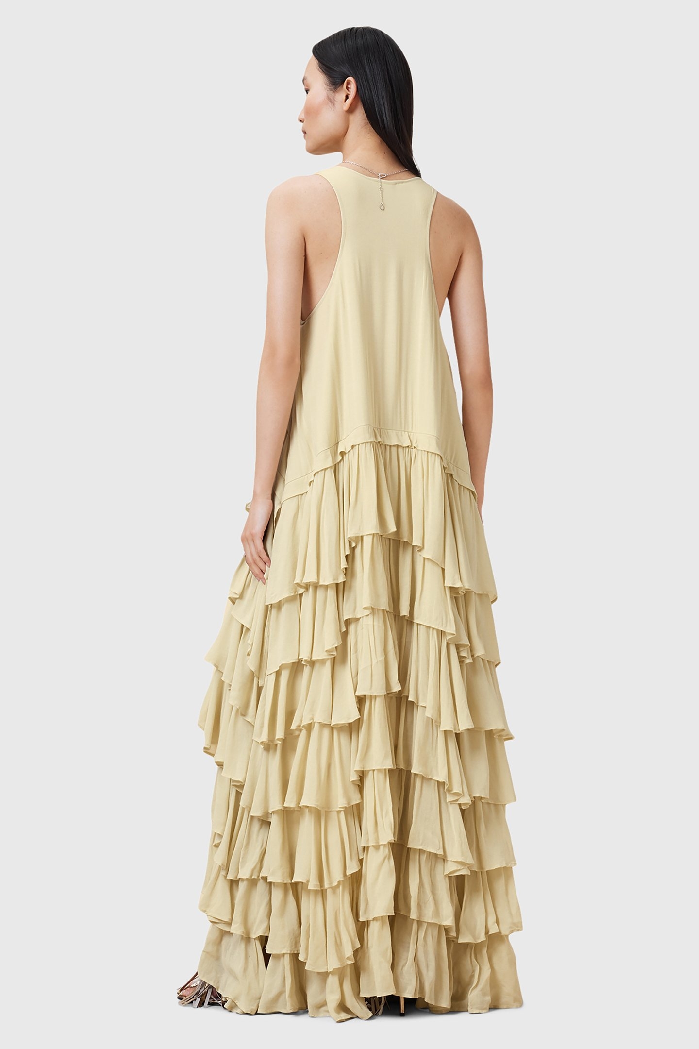 CAVARLY DRESS JADE GREEN 2