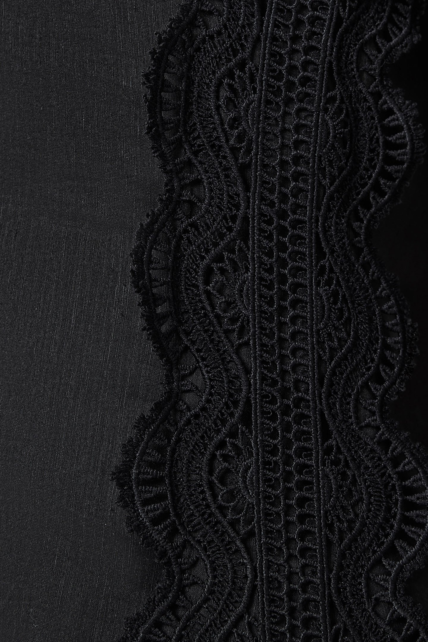 LYRA LINEN DRESS BLACK 8