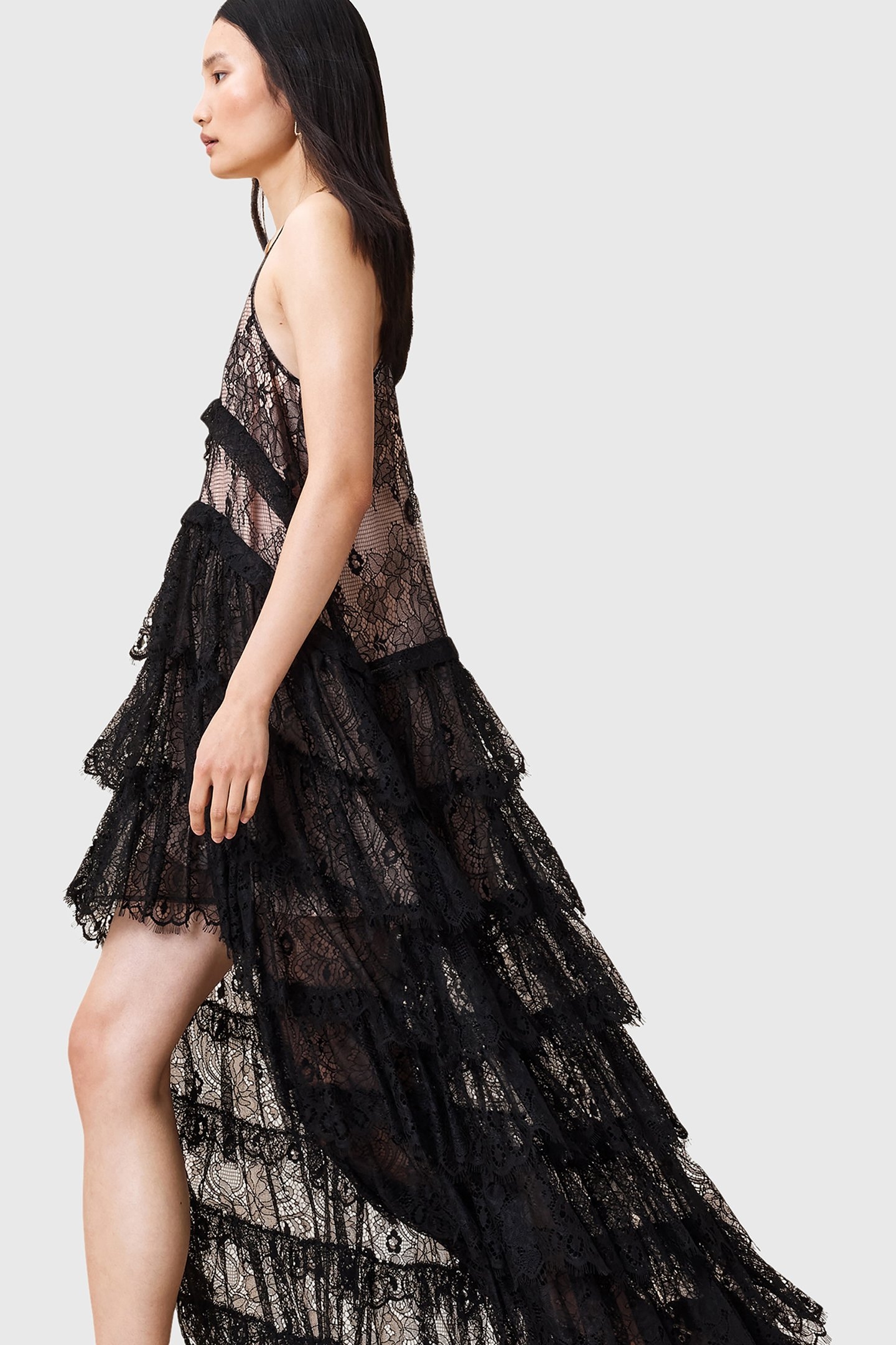 CAVARLY LACE DRESS BLACK 7