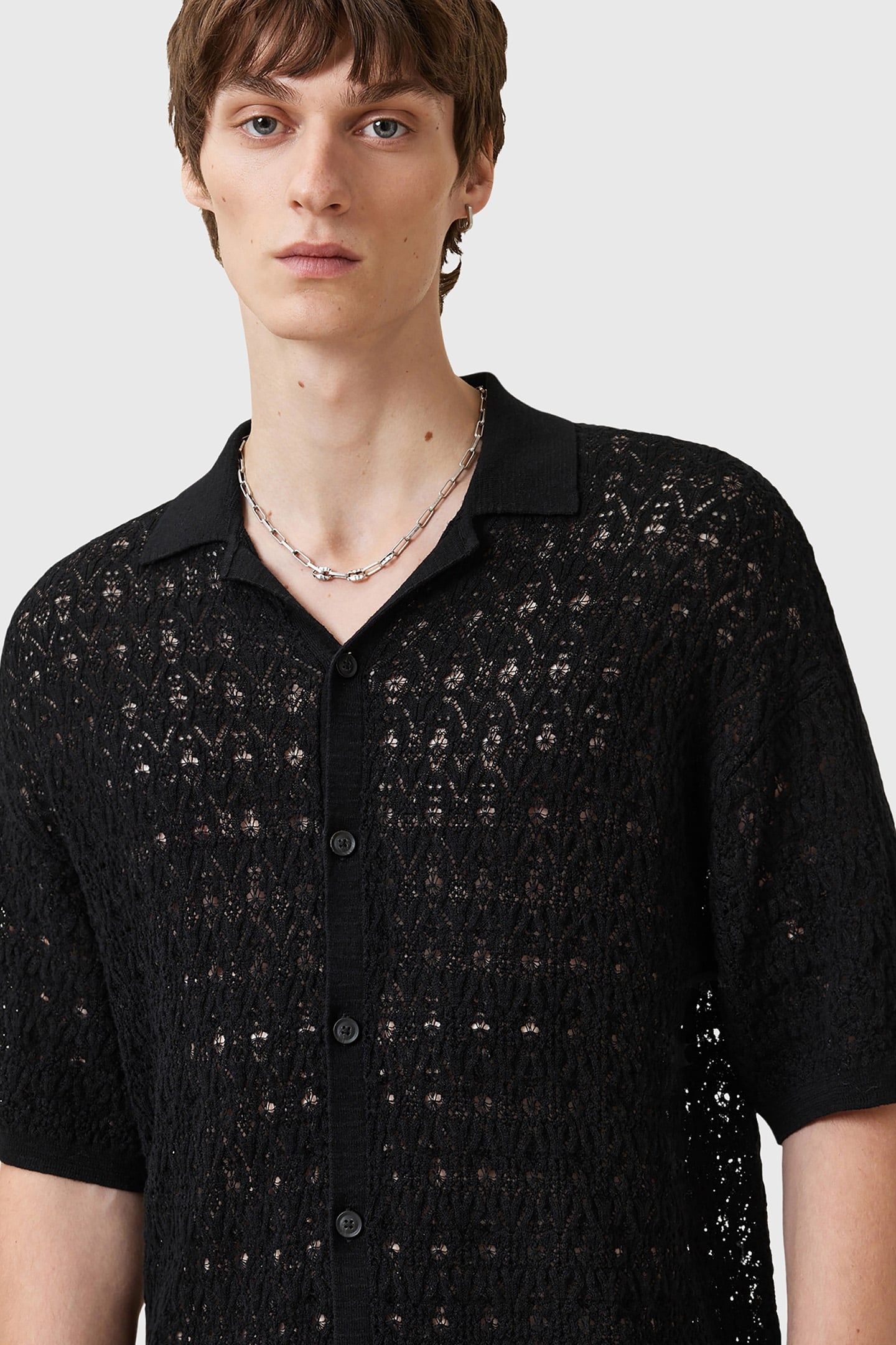 LOIRE SS CARDIGAN BLACK 6