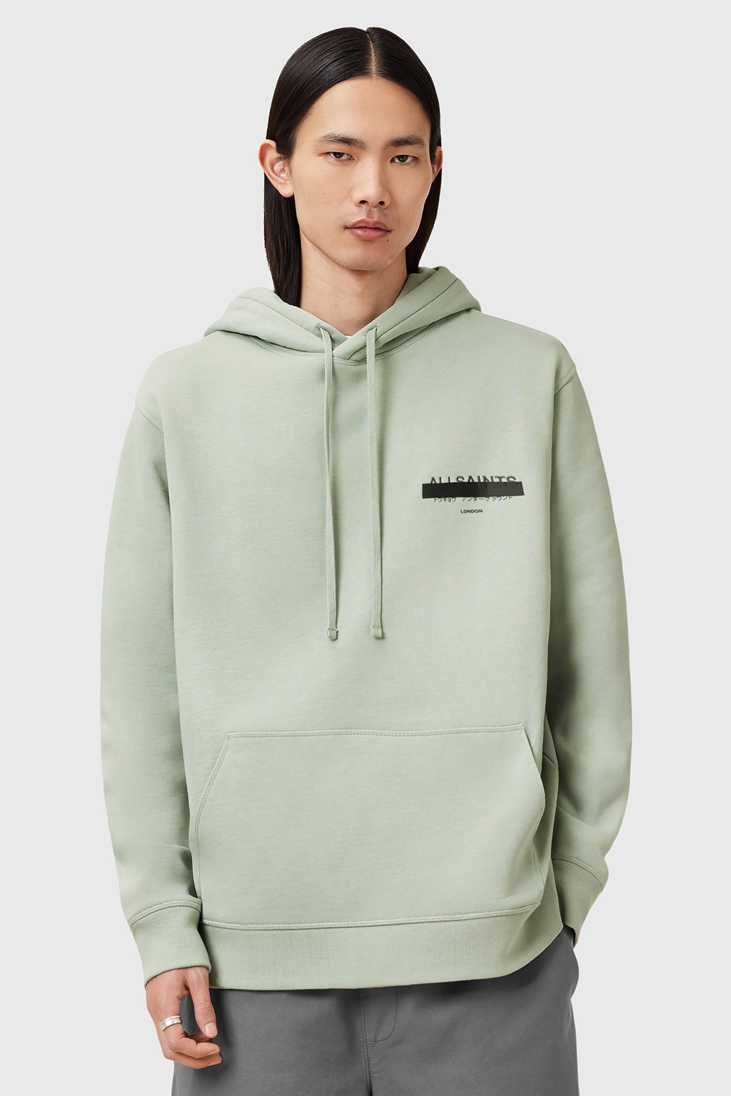 REDACT OTH HOODY MINERAL GREEN 1