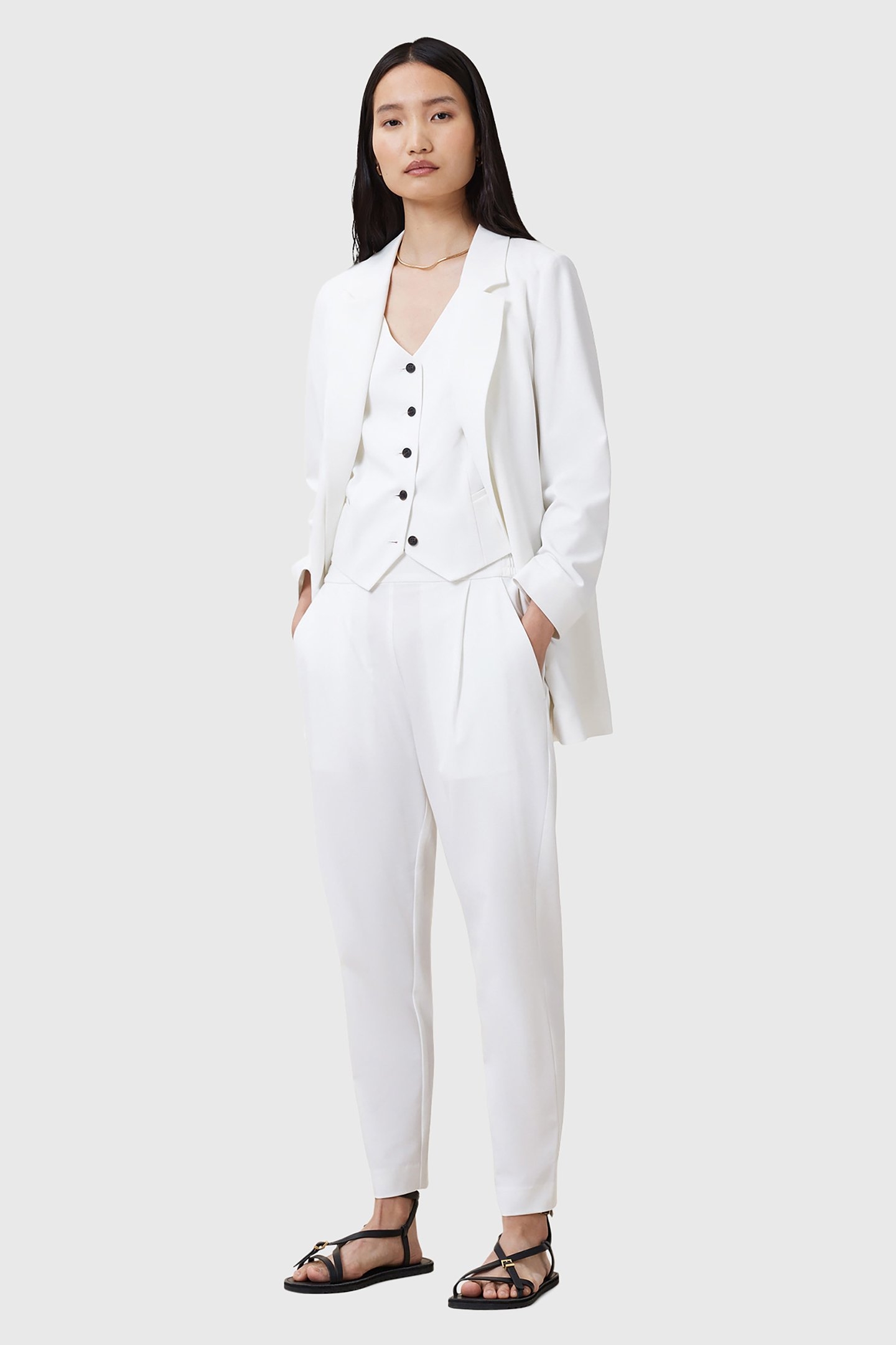 ALEIDA TRI TROUSER WHITE 3