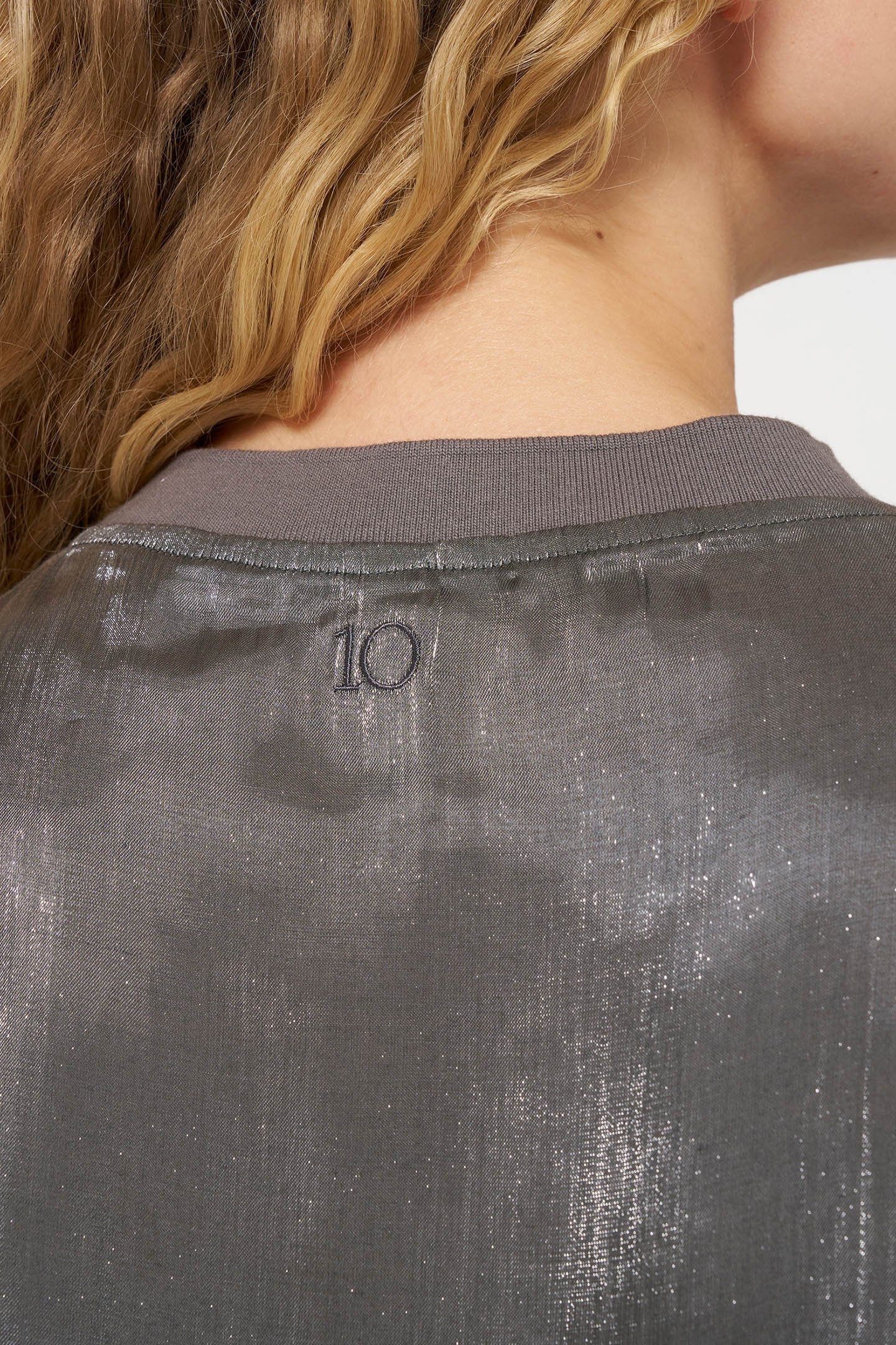 SHINY BLOUSE TEE 1015 7