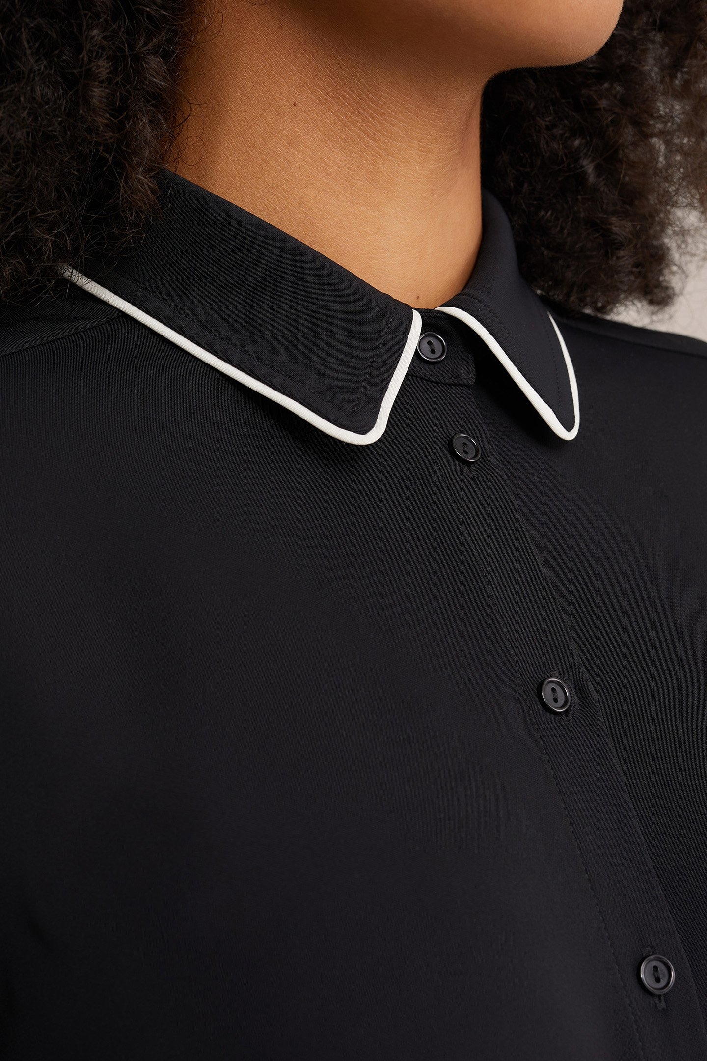 DRESS MID LENGTH BLACK 5