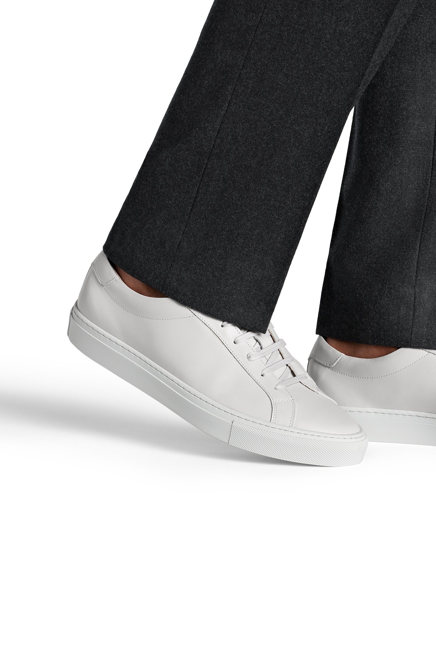 LEATHER-SNEAKER-LGREY LIGHT GREY 2