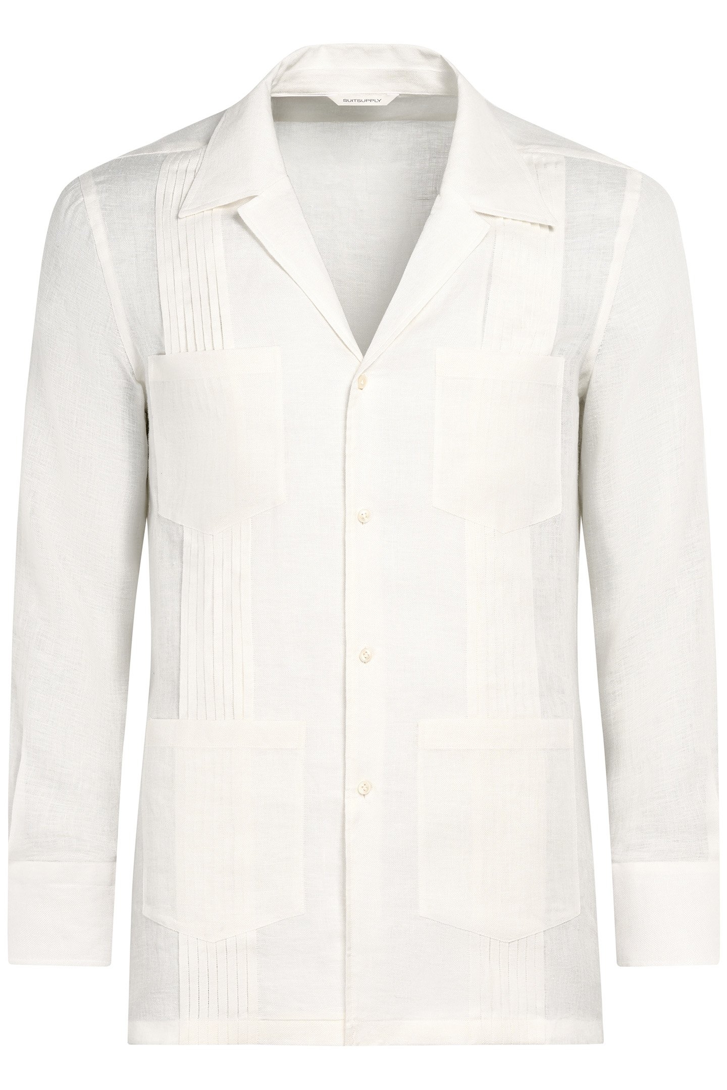 GUAYABERA LINEN WHITE 3