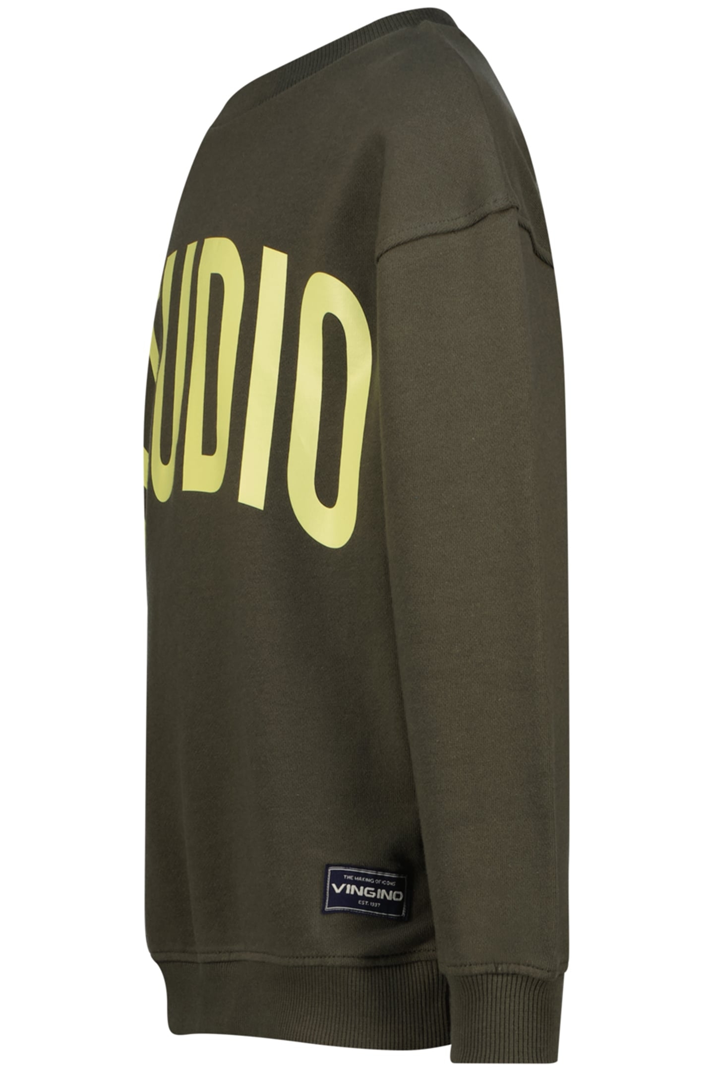 BOYS NOWIE SWEATER ARMY GREEN 3