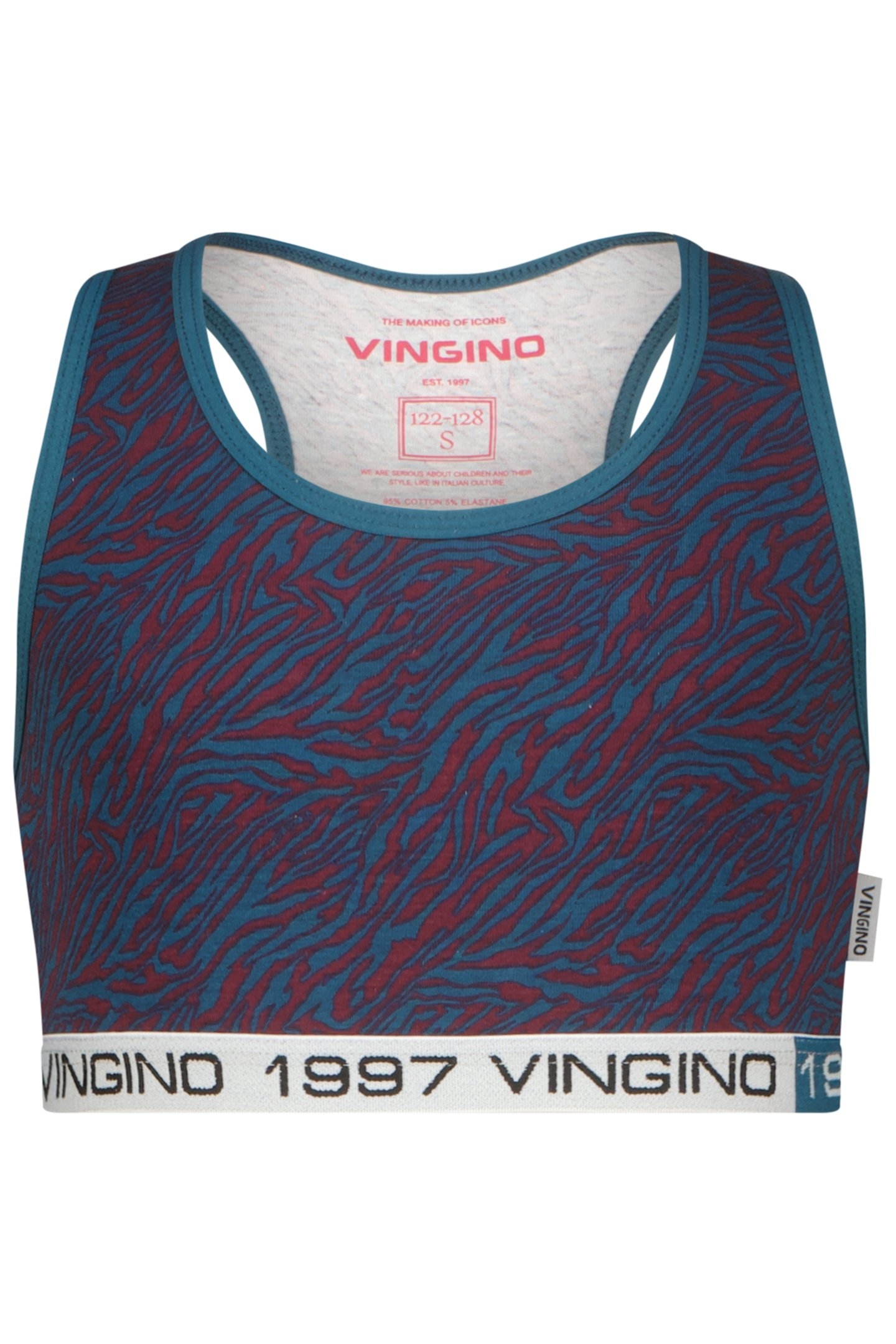 GIRLS G-WO25-8 ZEBRA RACER SET 2 PACK UNDERWEAR & SLEEPWEAR  3