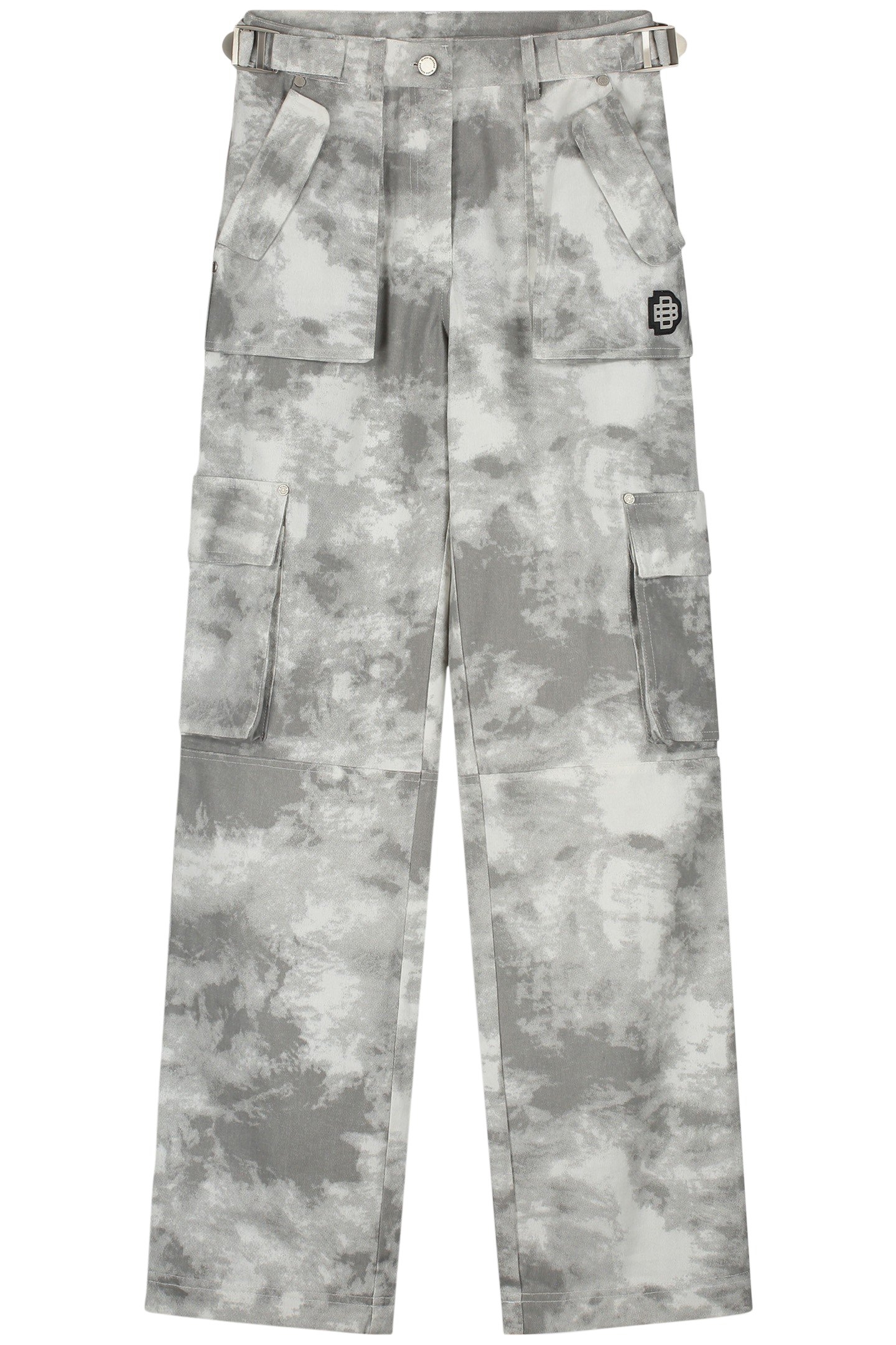 CAMO CARGO PANTS GREY 1