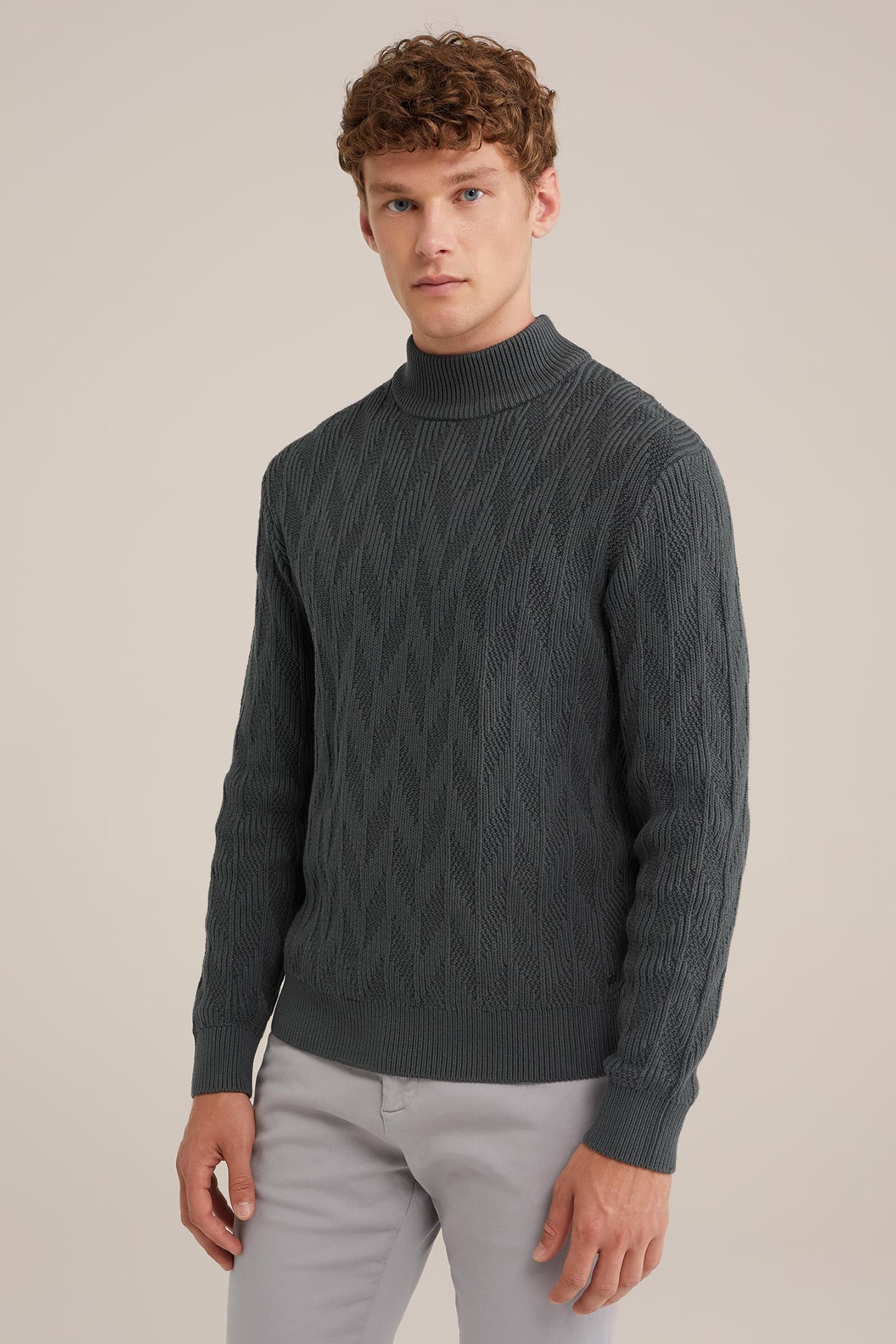 PULLOVER DARK GREEN 1