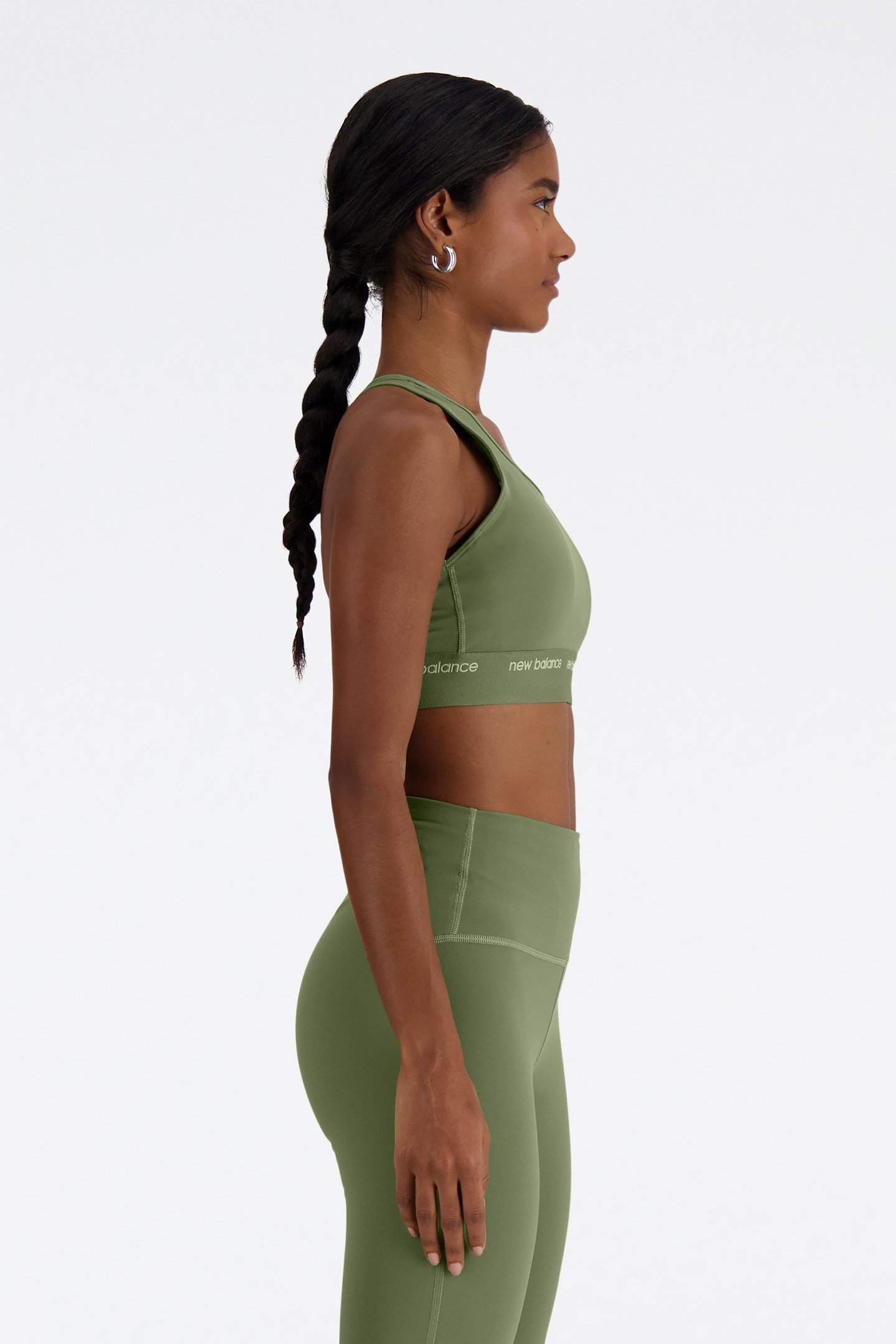 NB SLEEK MEDIUM SUPPORT SPORTS DARK OLIVE 3