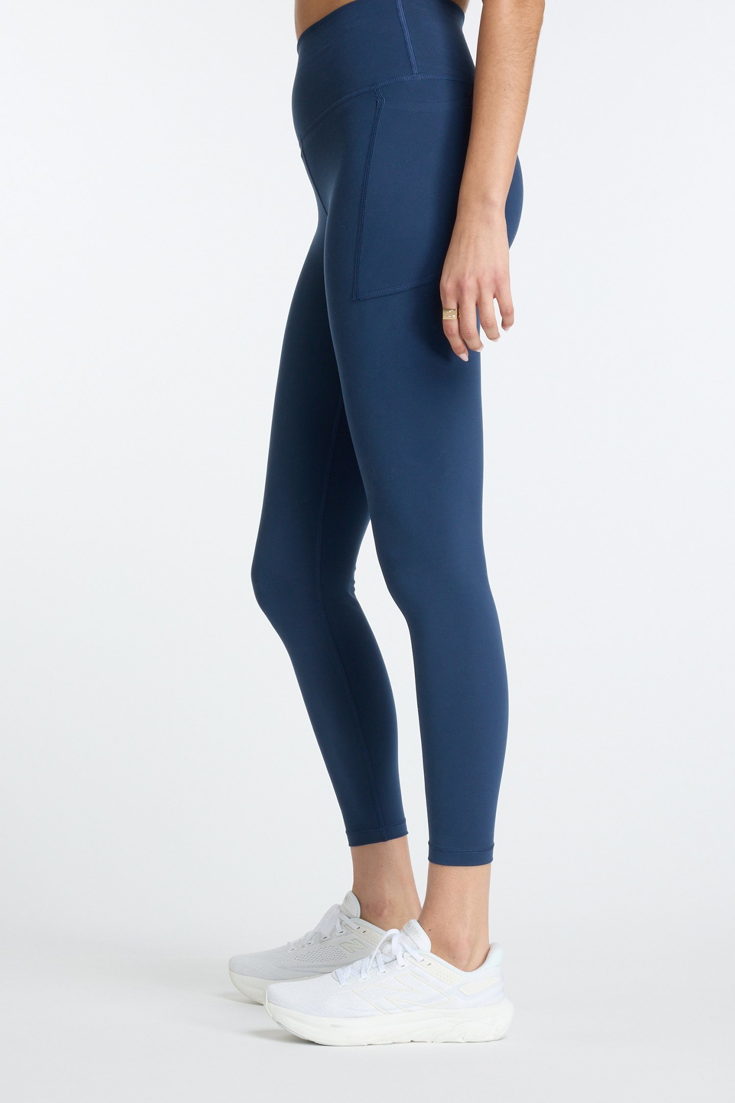 NB HARMONY POCKET HIGH RISE LEGGING NAVY 5