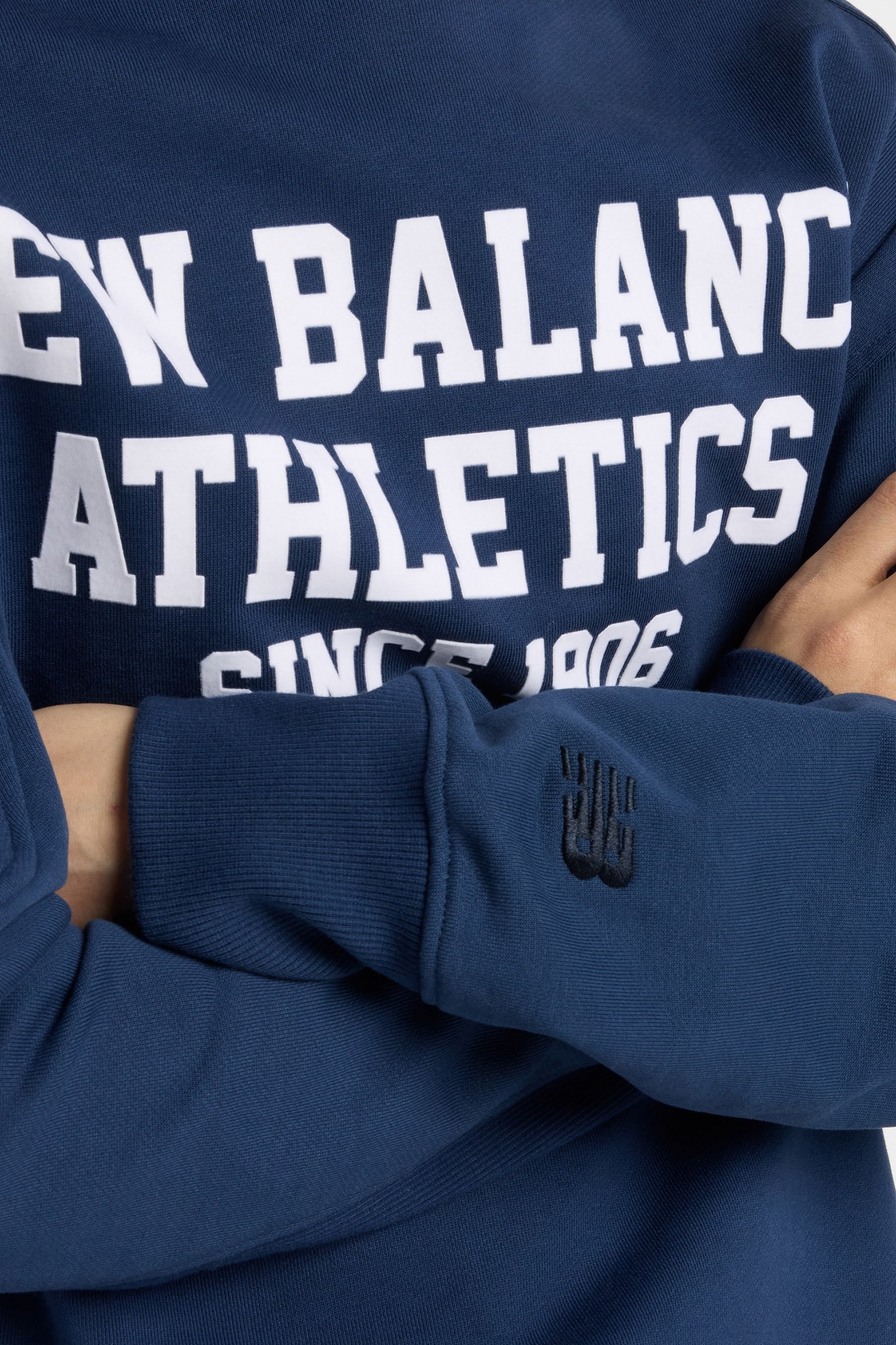 VARSITY FRENCH TERRY GRAPHIC NAVY 8