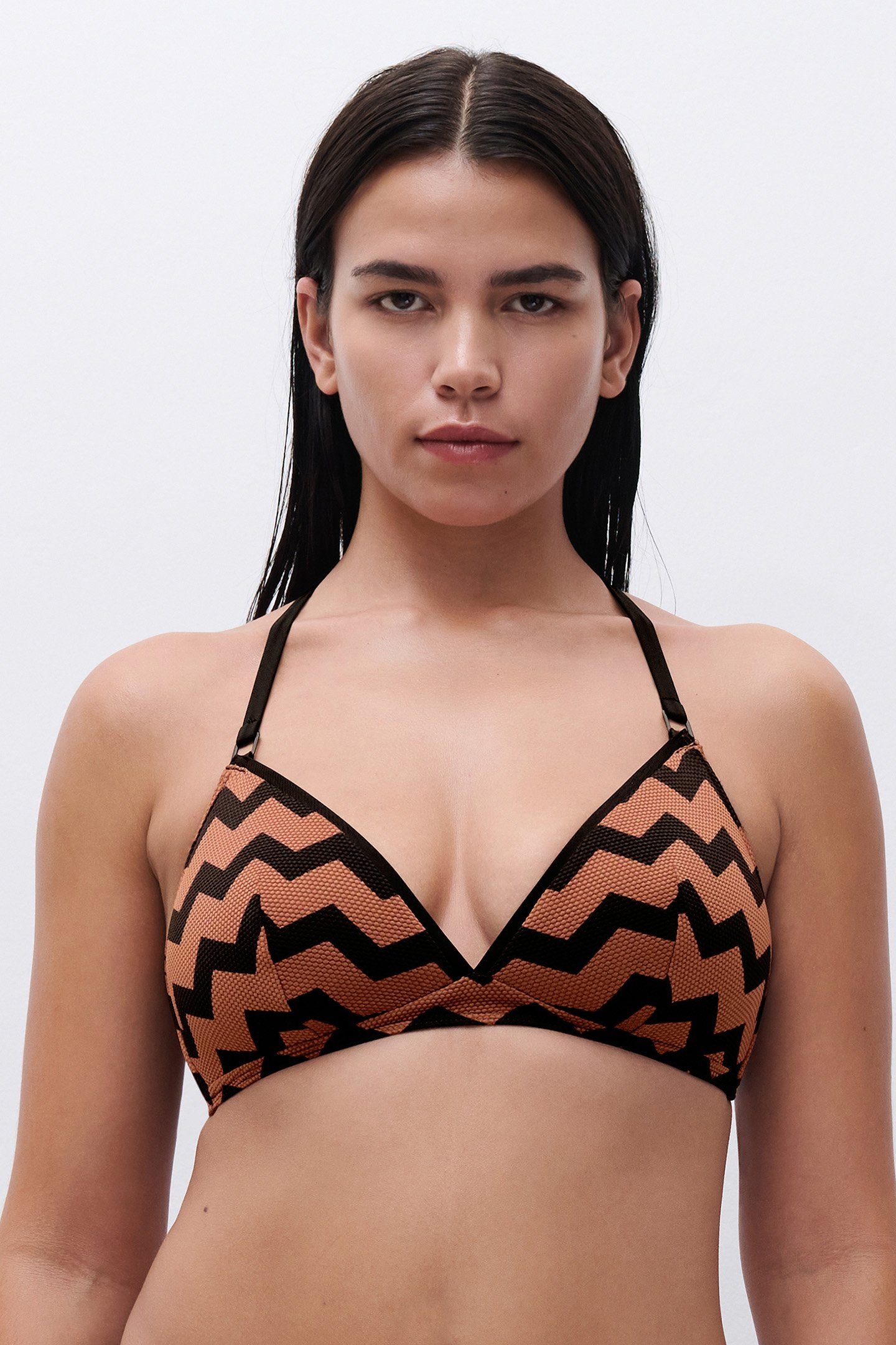 TOTEM SWIMSUIT TOP BICOLORE 1