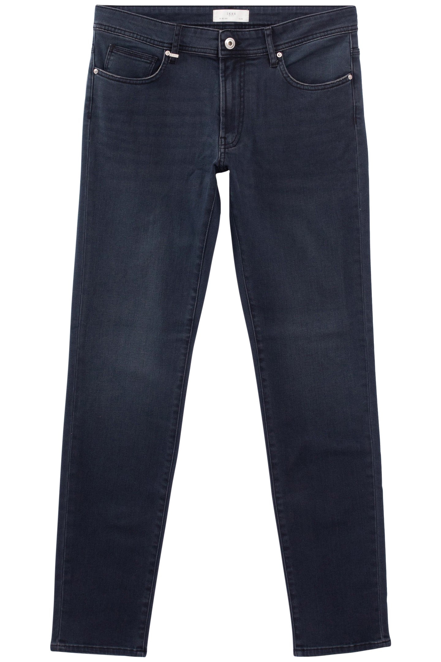 ORGANIC COTTON SLIM JEANS STEEL 5