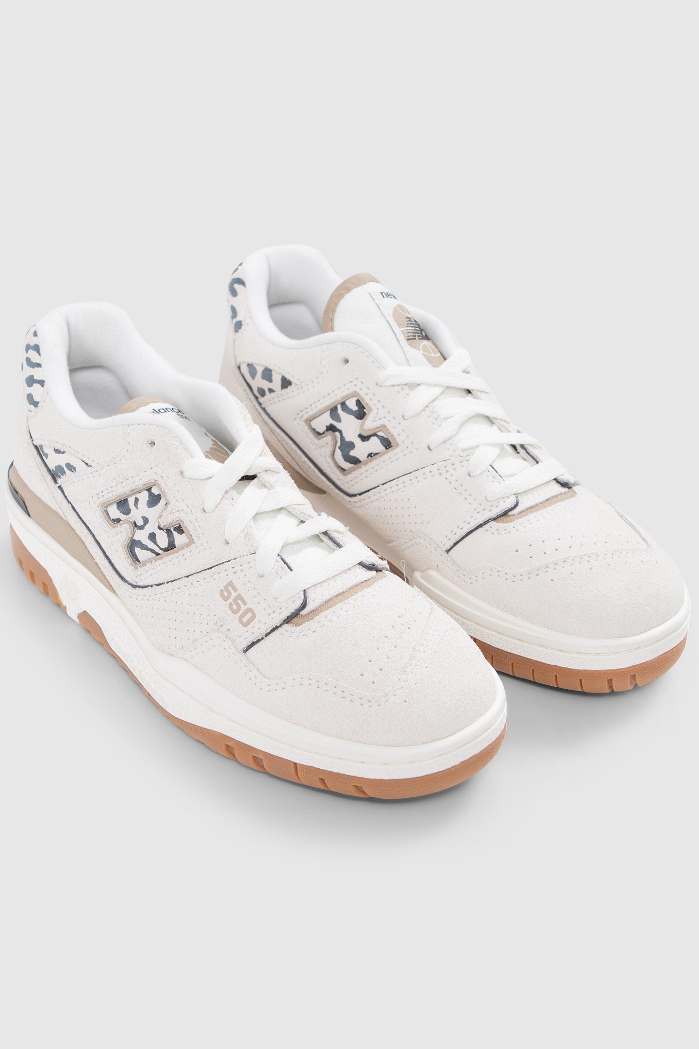 WHITE NEW BALANCE 550 TRAINERS WHITE 2