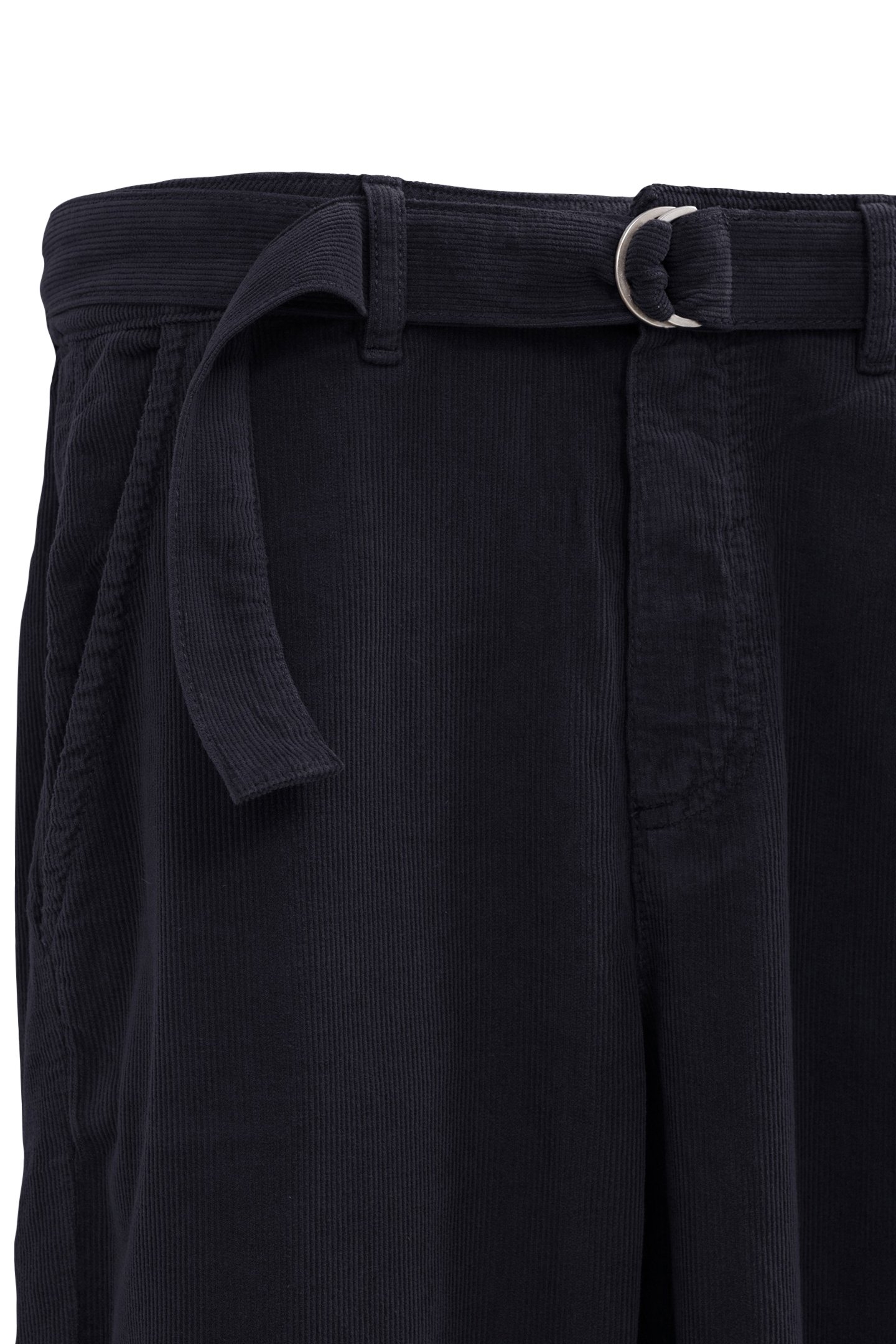 7/8TH BLACK VELOUR MILLERAIES BAGGY JEANS BLACK 3