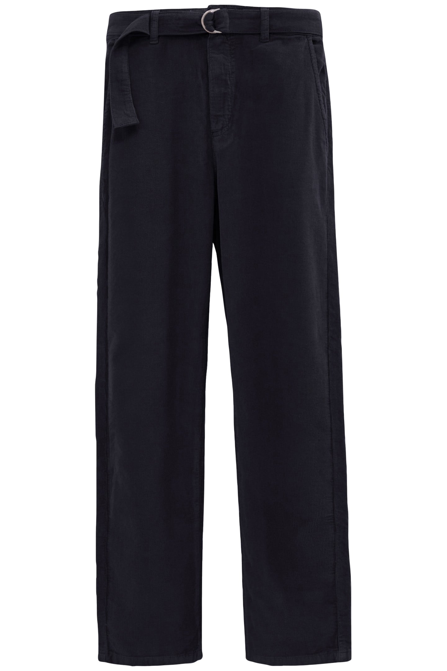 7/8TH BLACK VELOUR MILLERAIES BAGGY JEANS BLACK 1