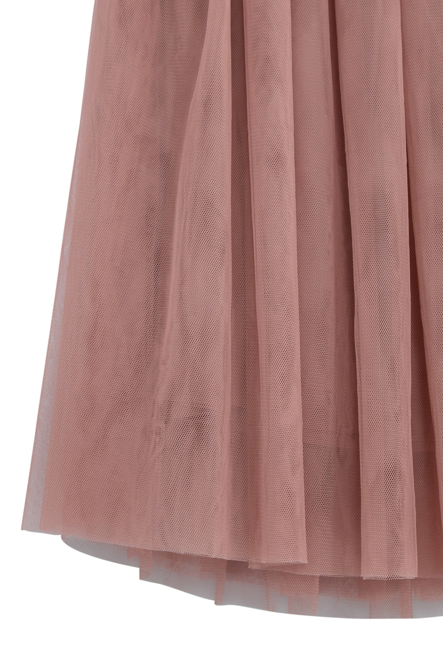 GIRL'S PINK TULLE MIDI SKIRT 4