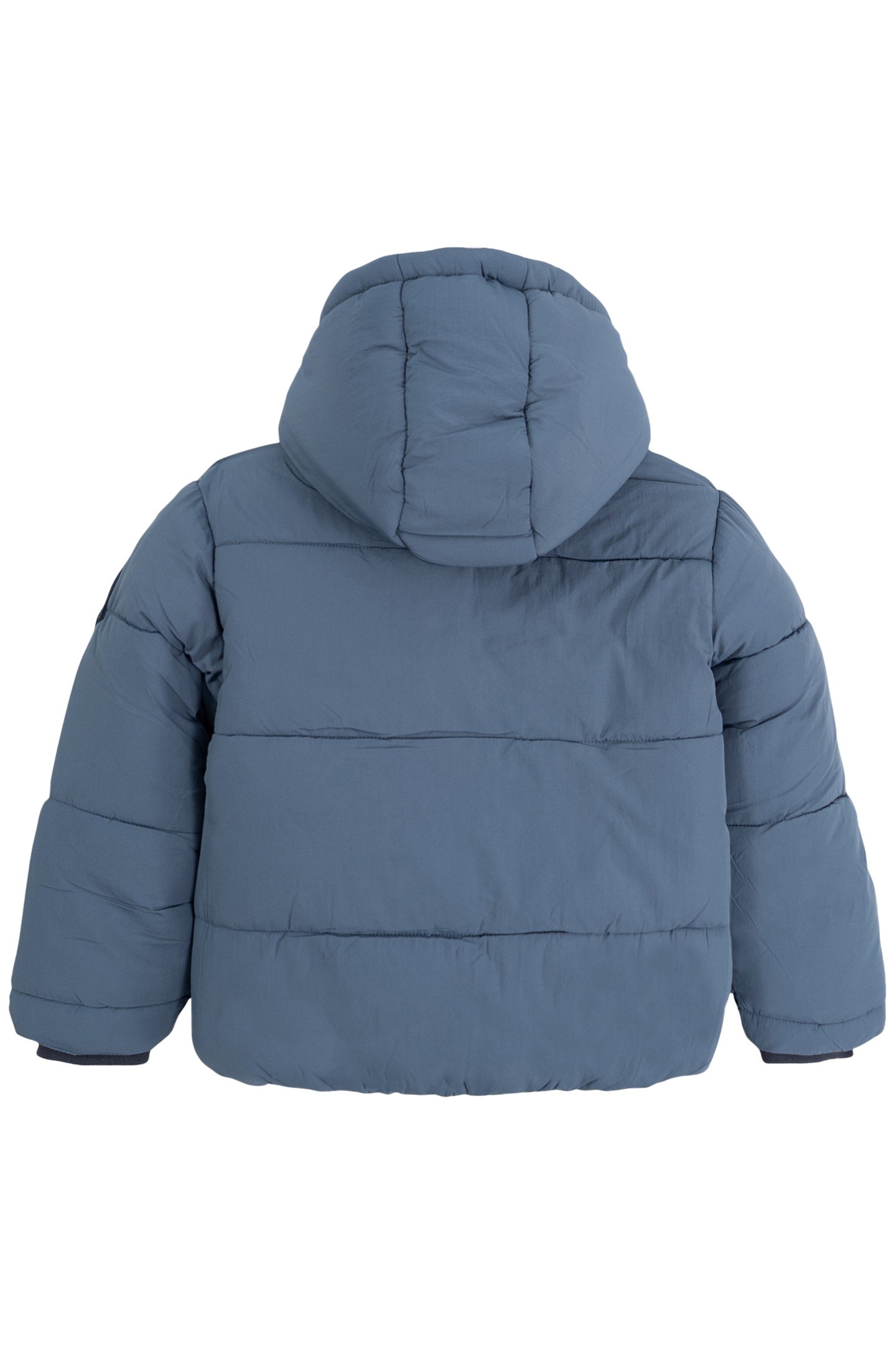 BOY'S BLUE PADDED JACKET WITH DOUBLE-ENTRY POCKETS 2