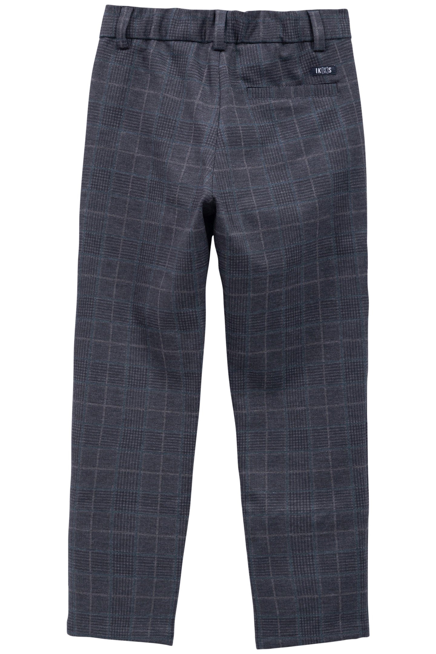 BOY'S GREY PRINCE OF WALES KNIT PANTS 2