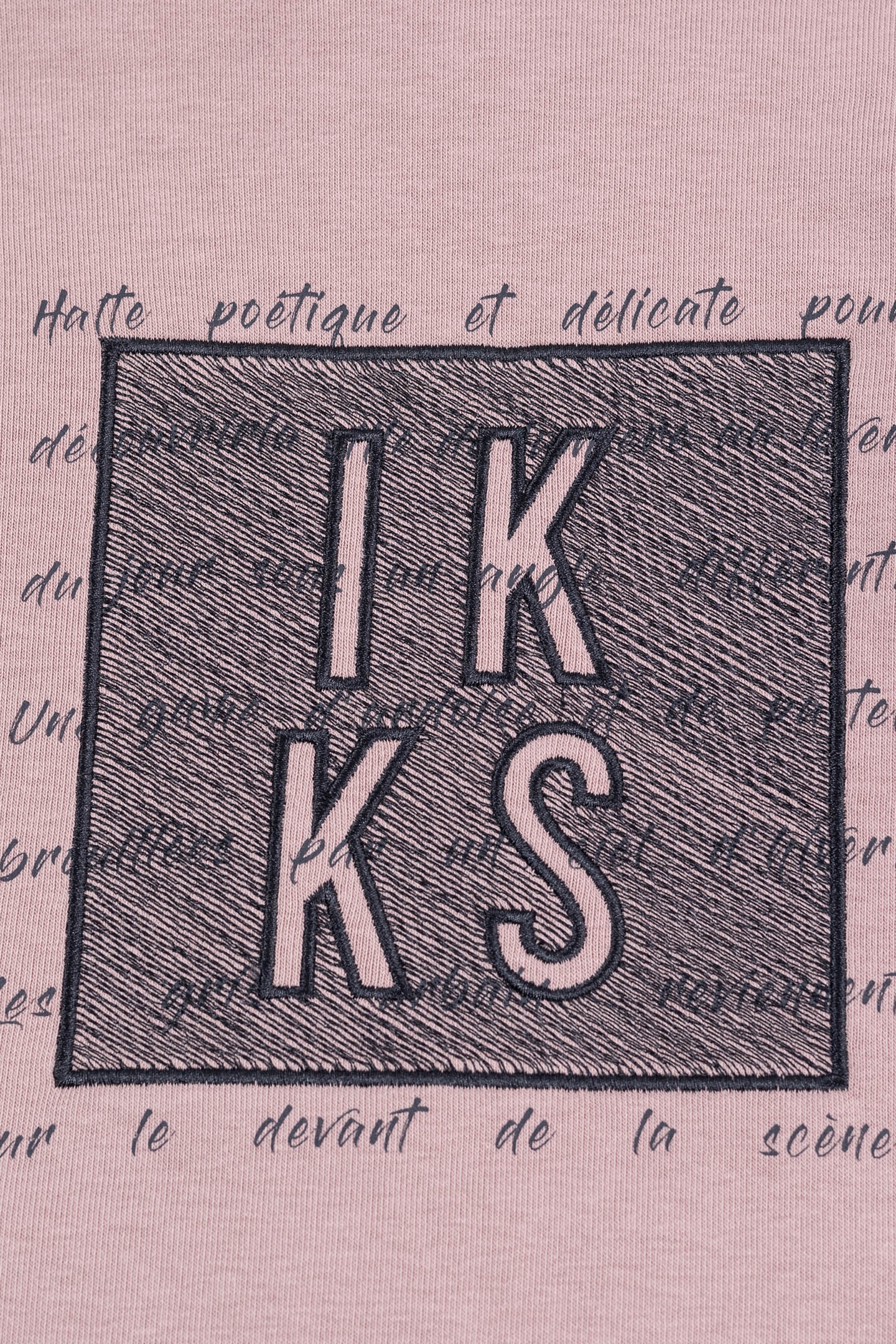 BOY'S PINK MAXI HOODIE WITH EMBROIDERED BACK 8