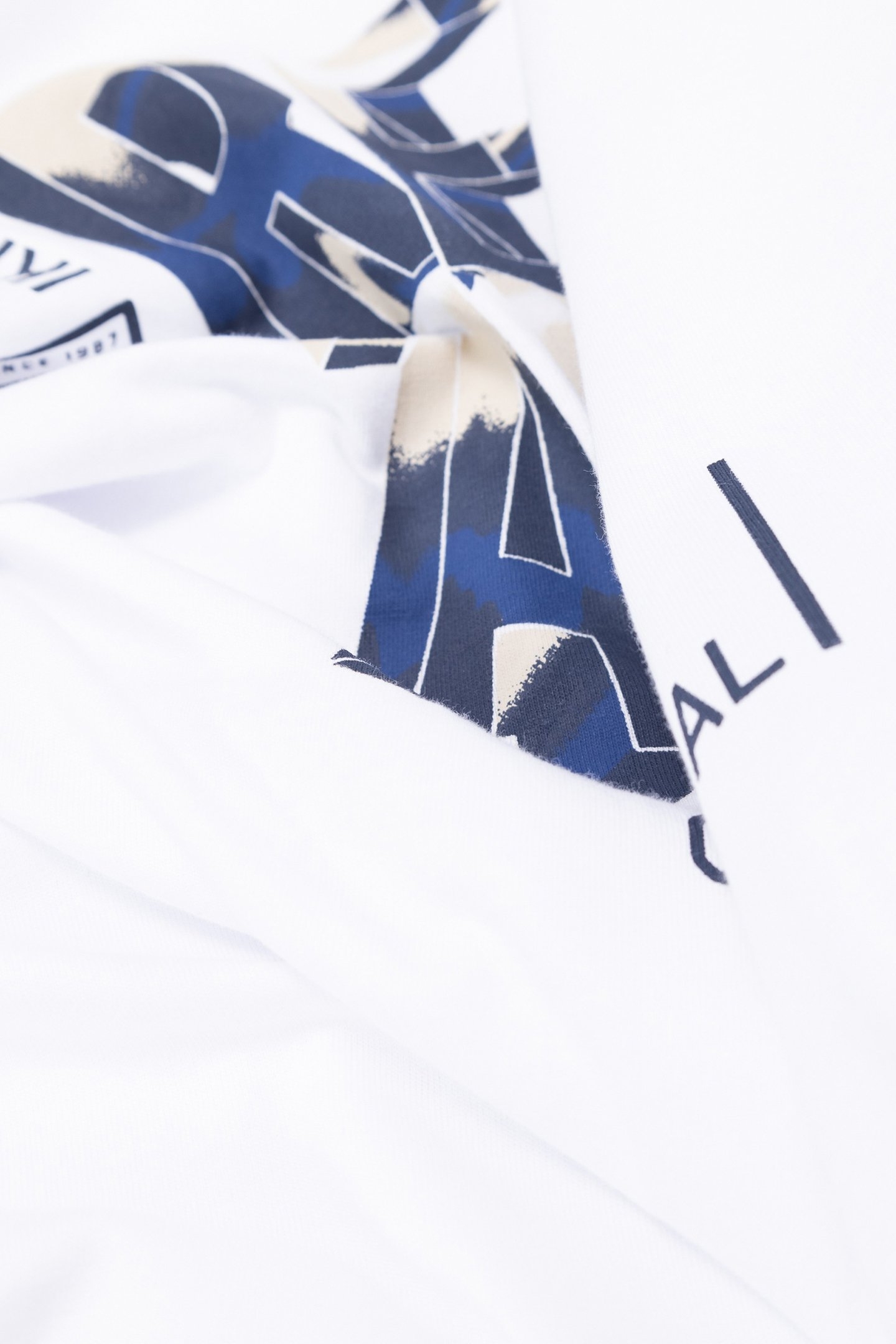 WHITE T-SHIRT ORGANIC COTTON MAXI MESSAGE BOY 4