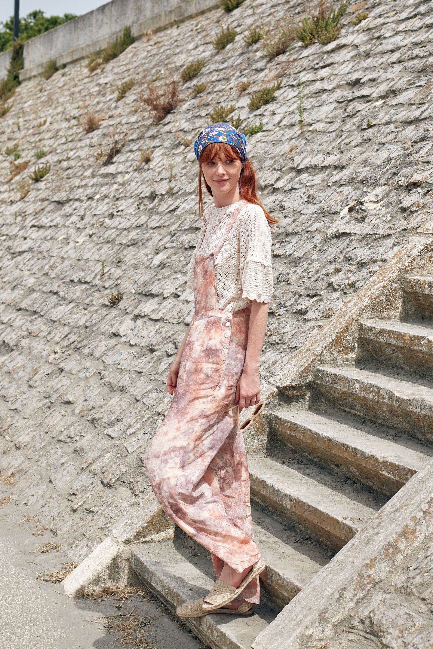 OVERALLS CLEMENCE FIG TIE & DYE 2