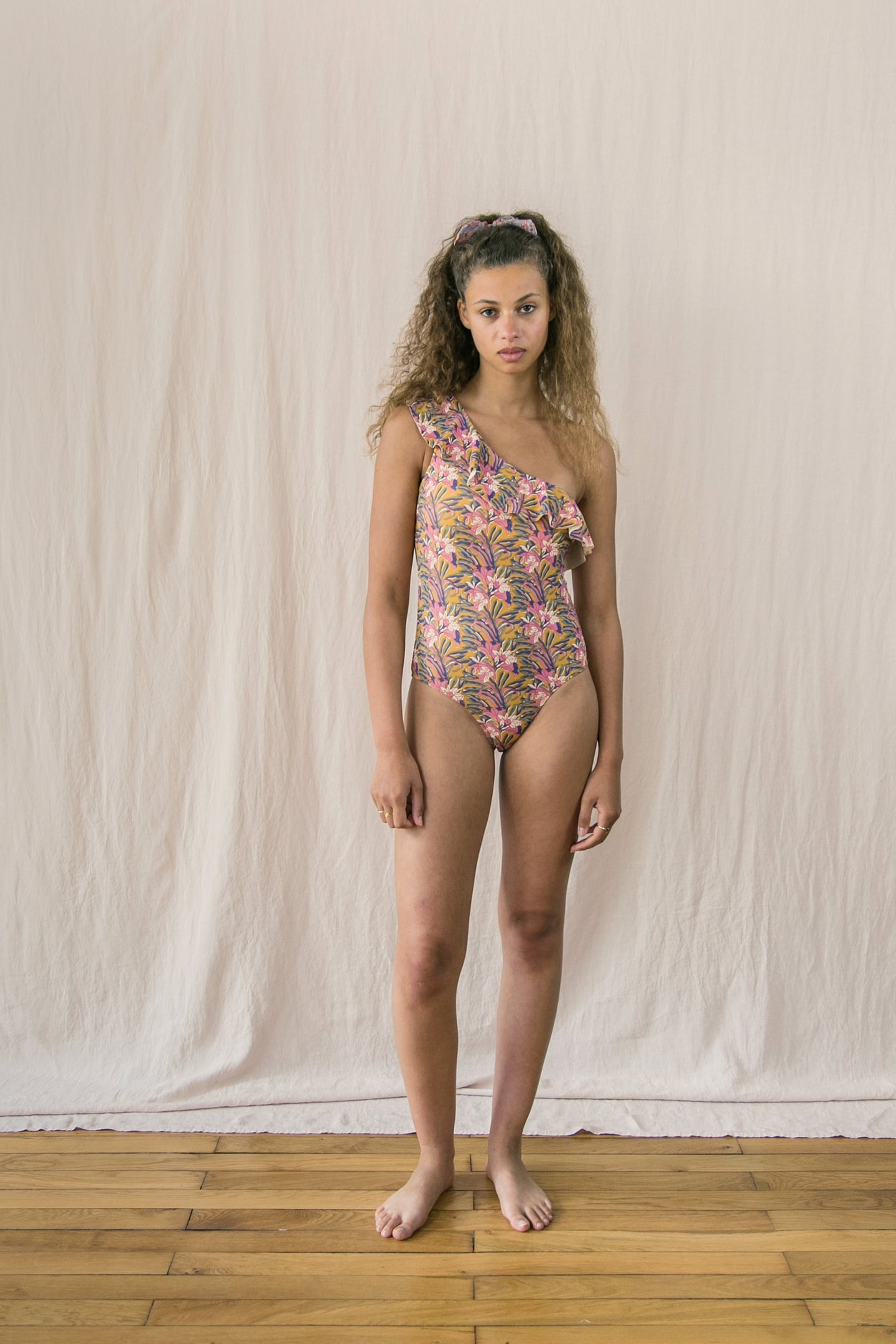 BATHING SUIT COPACABANA HONEY FLOWER 3