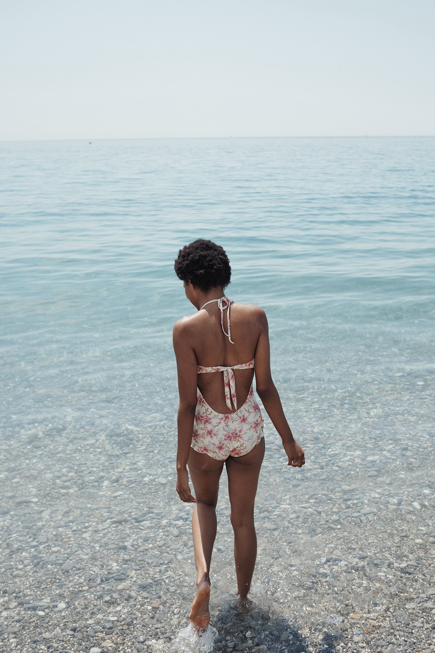 BATHING SUIT BAYO RASPBERRY FLOWERS 2