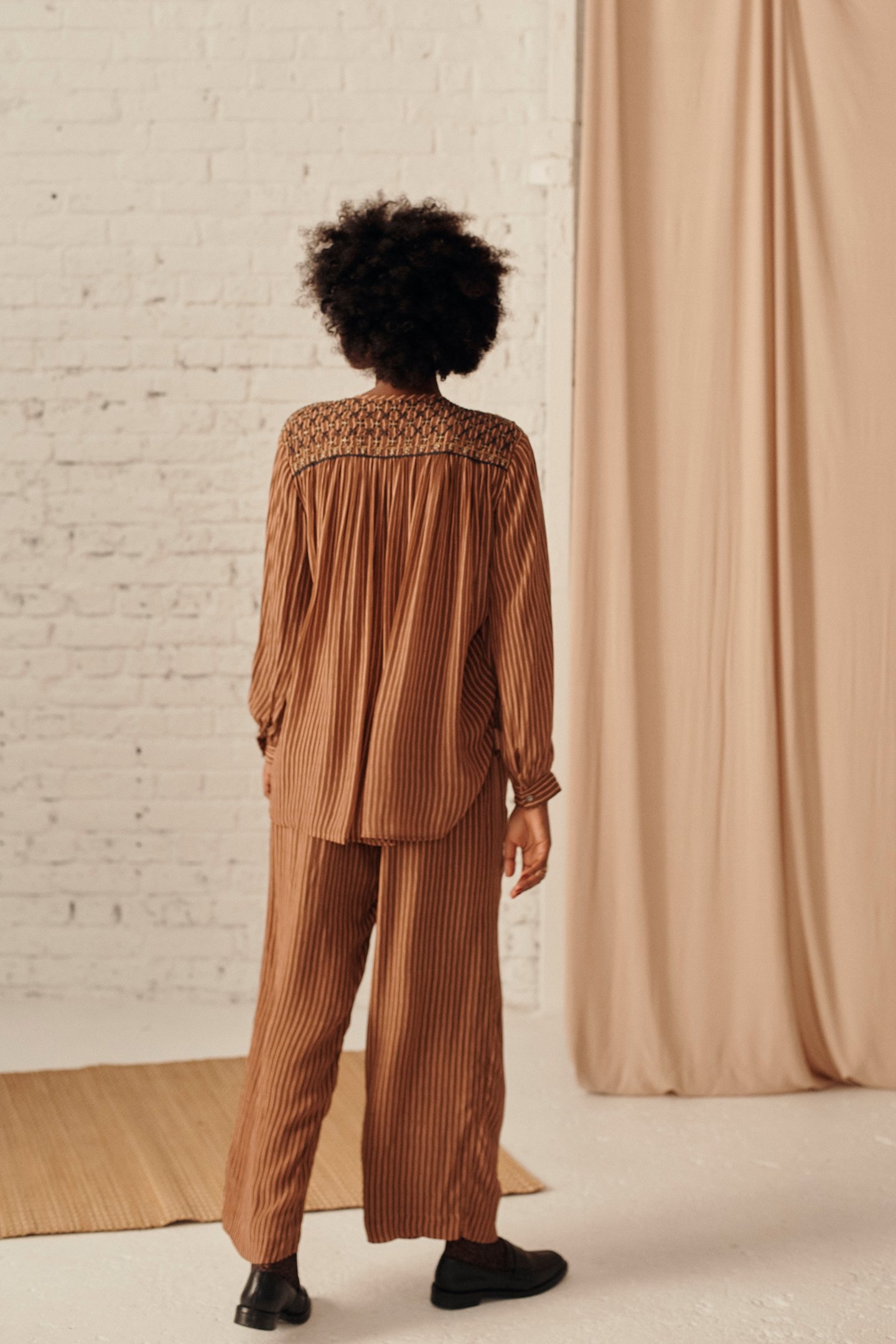 BLOUSE JULIAN CINNAMON 3